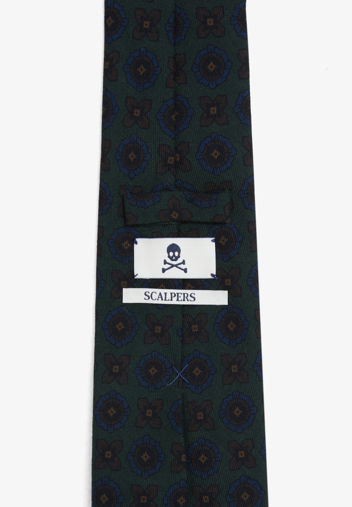 SCVINTAGE MOTIVE FLOWER TIE