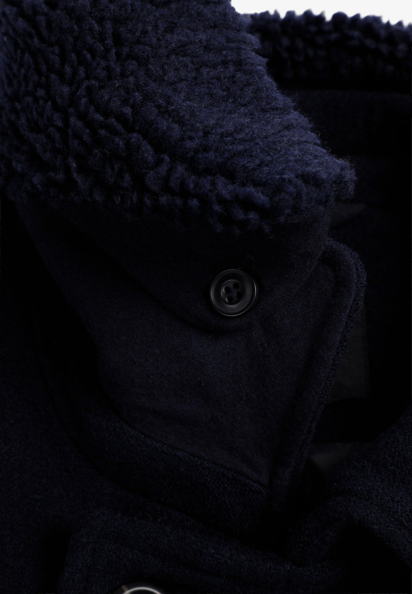 ABRIGO ABOTONADO CRUZADO LANA