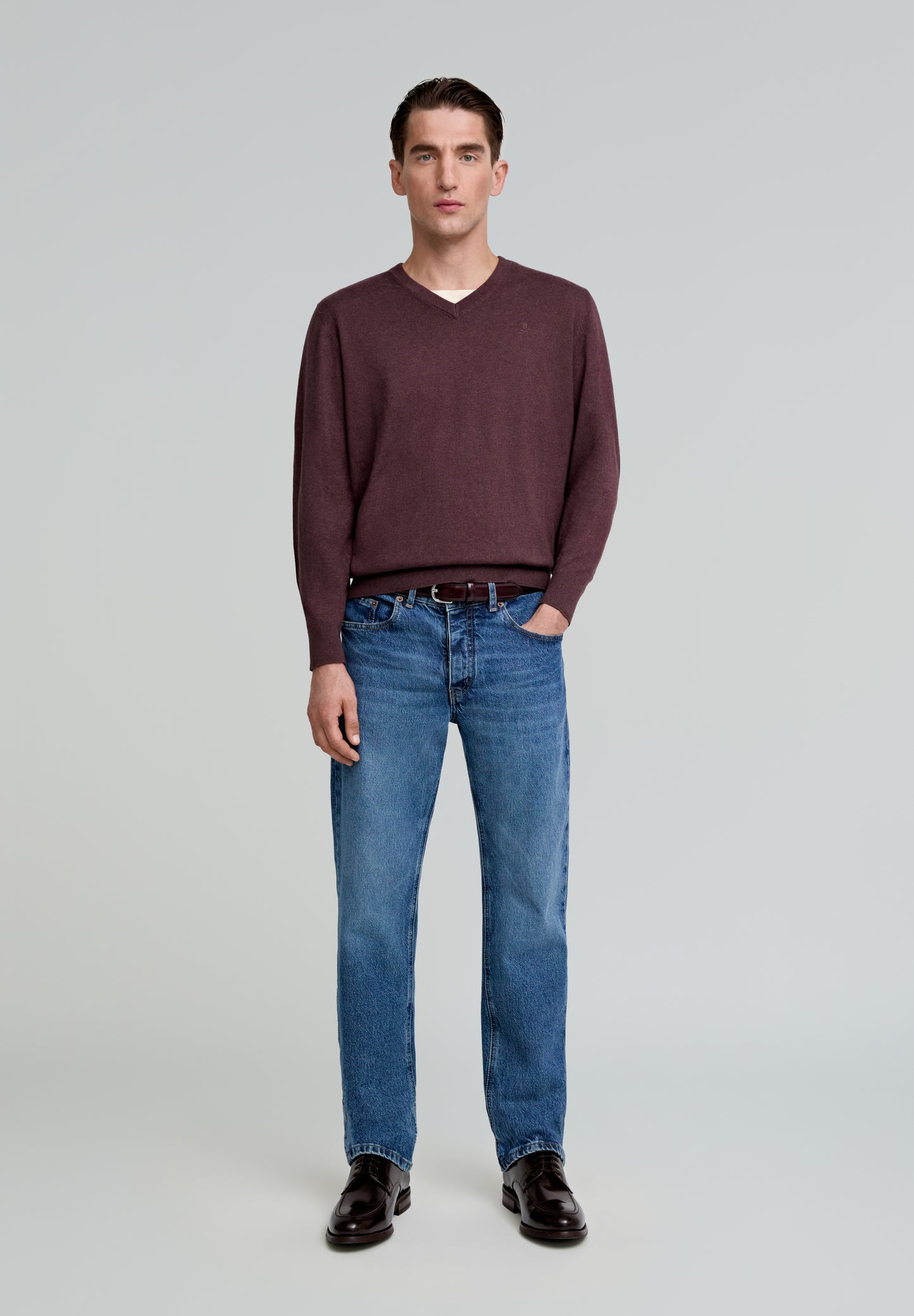 SCBASIC V NECK TRICOT