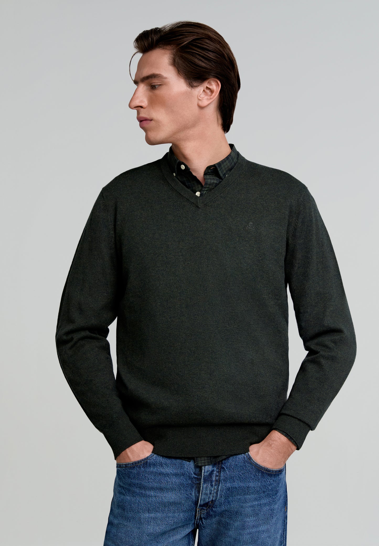 SCBASIC V NECK TRICOT