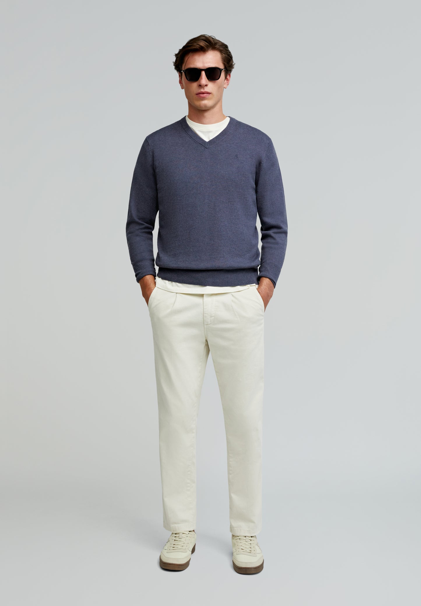 SCBASIC V NECK TRICOT