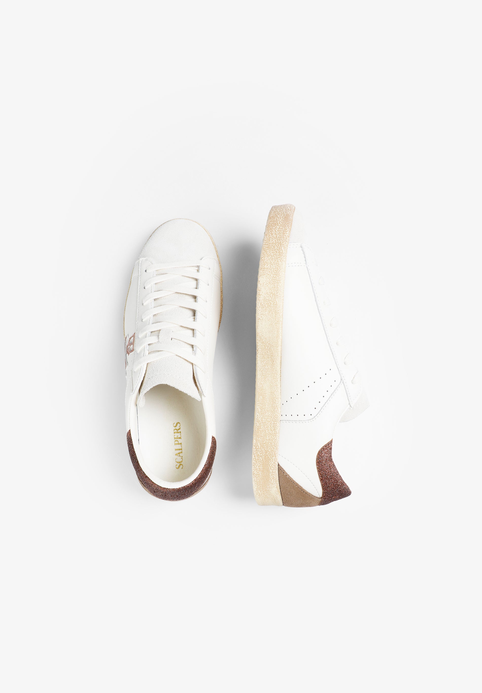 SNEAKERS PIEL CALAVERA - Scalpers