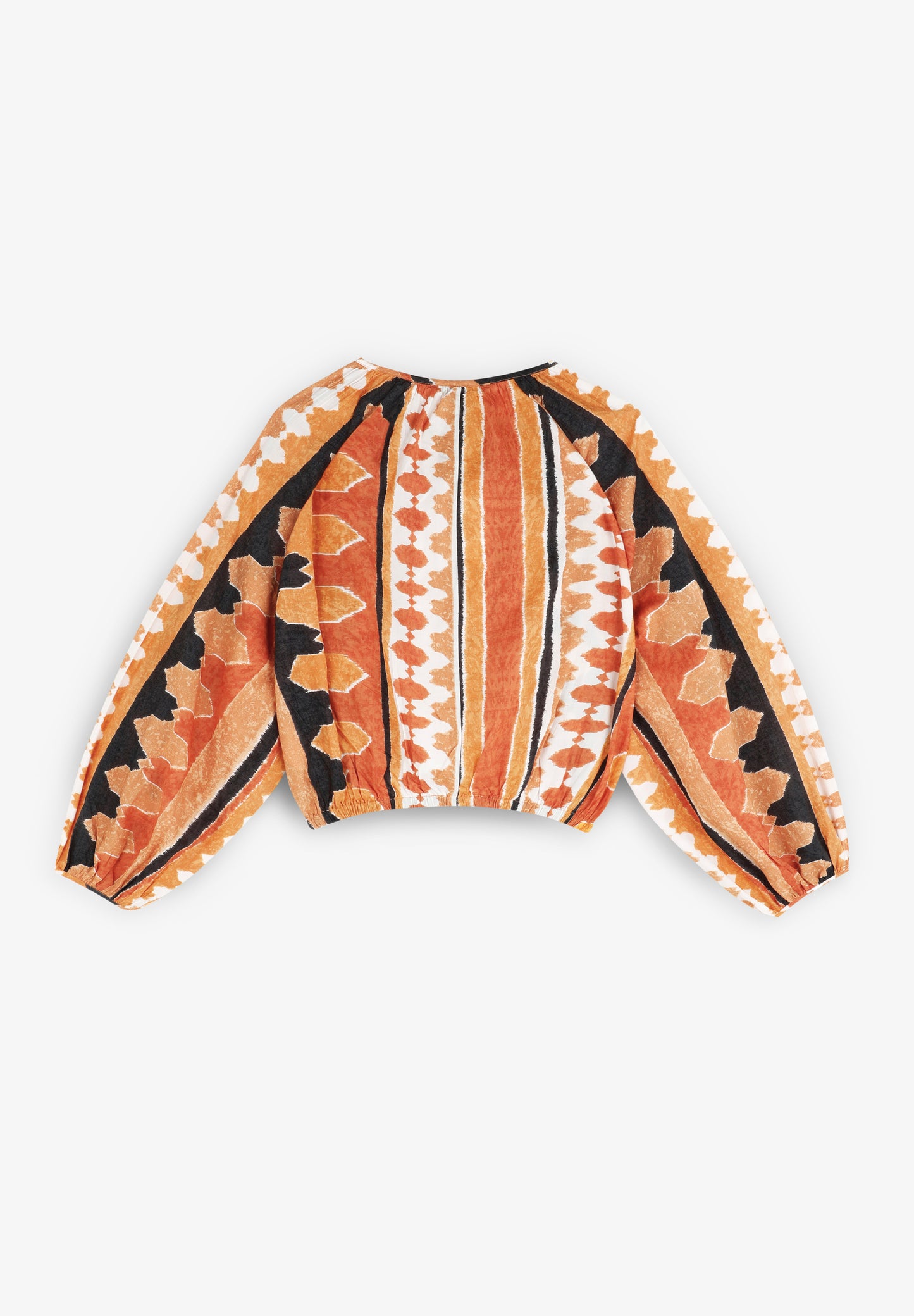 CAMISA ÉTNICA ABULLONADA