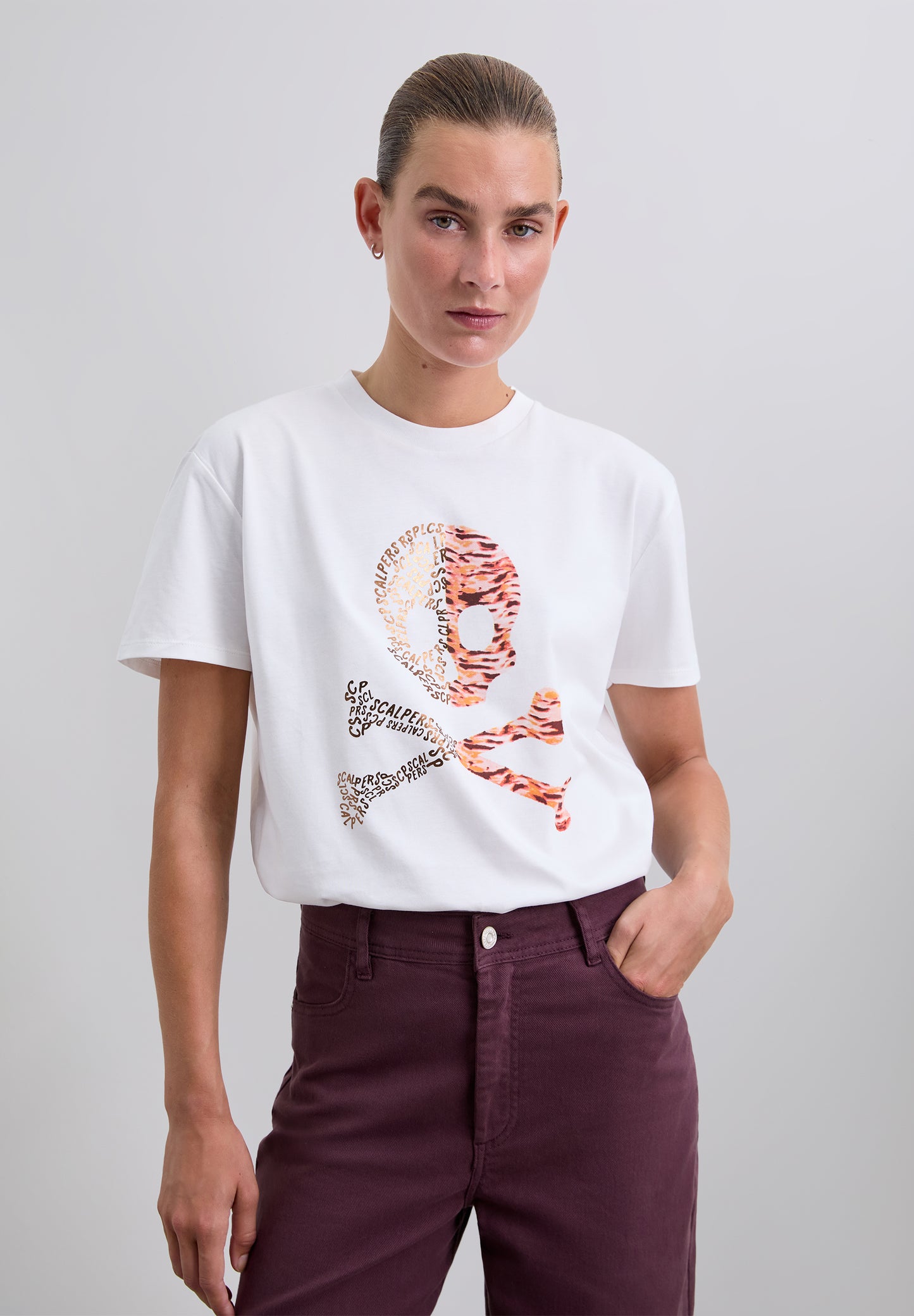 CAMISETA LOGO CALAVERA PRINT