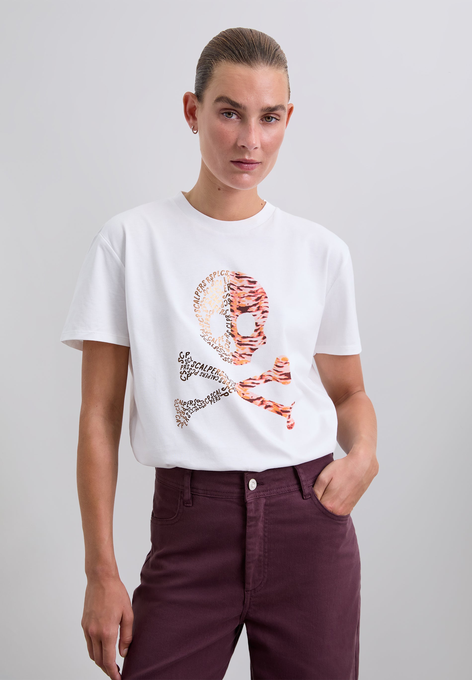CAMISETA LOGO CALAVERA PRINT