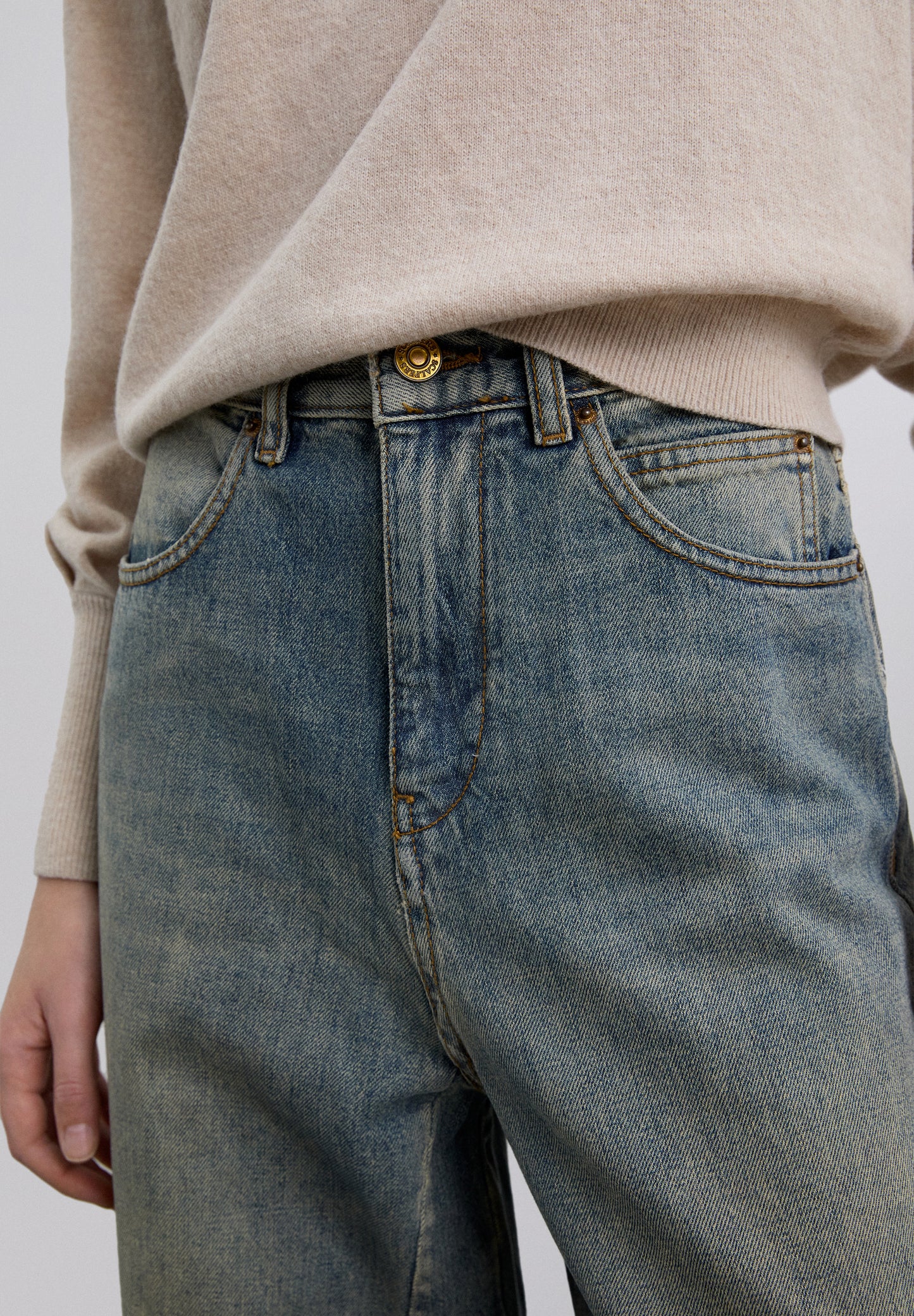 JEANS FULL LENGTH TIRO ALTO