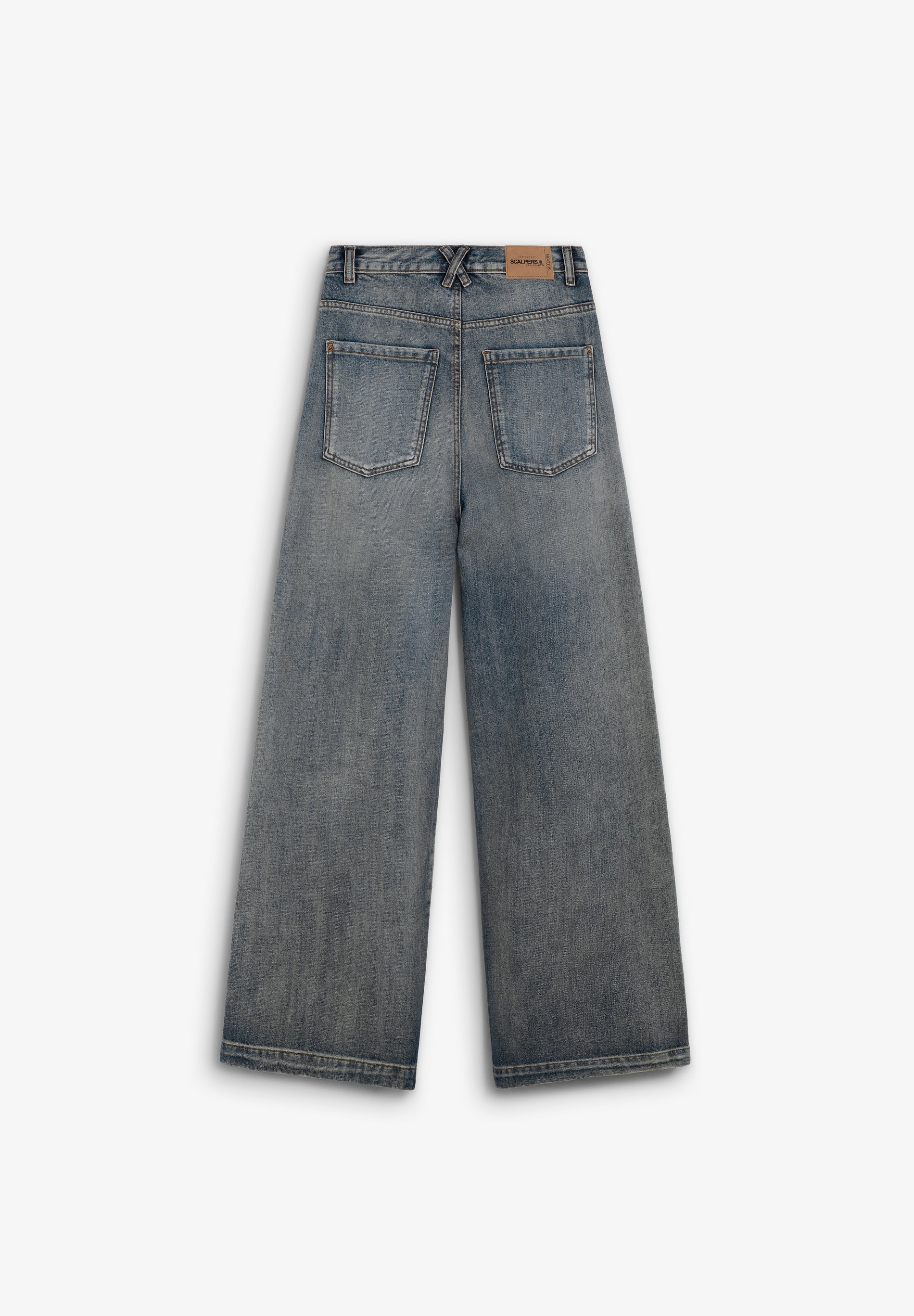 JEANS FULL LENGTH TIRO ALTO - Scalpers