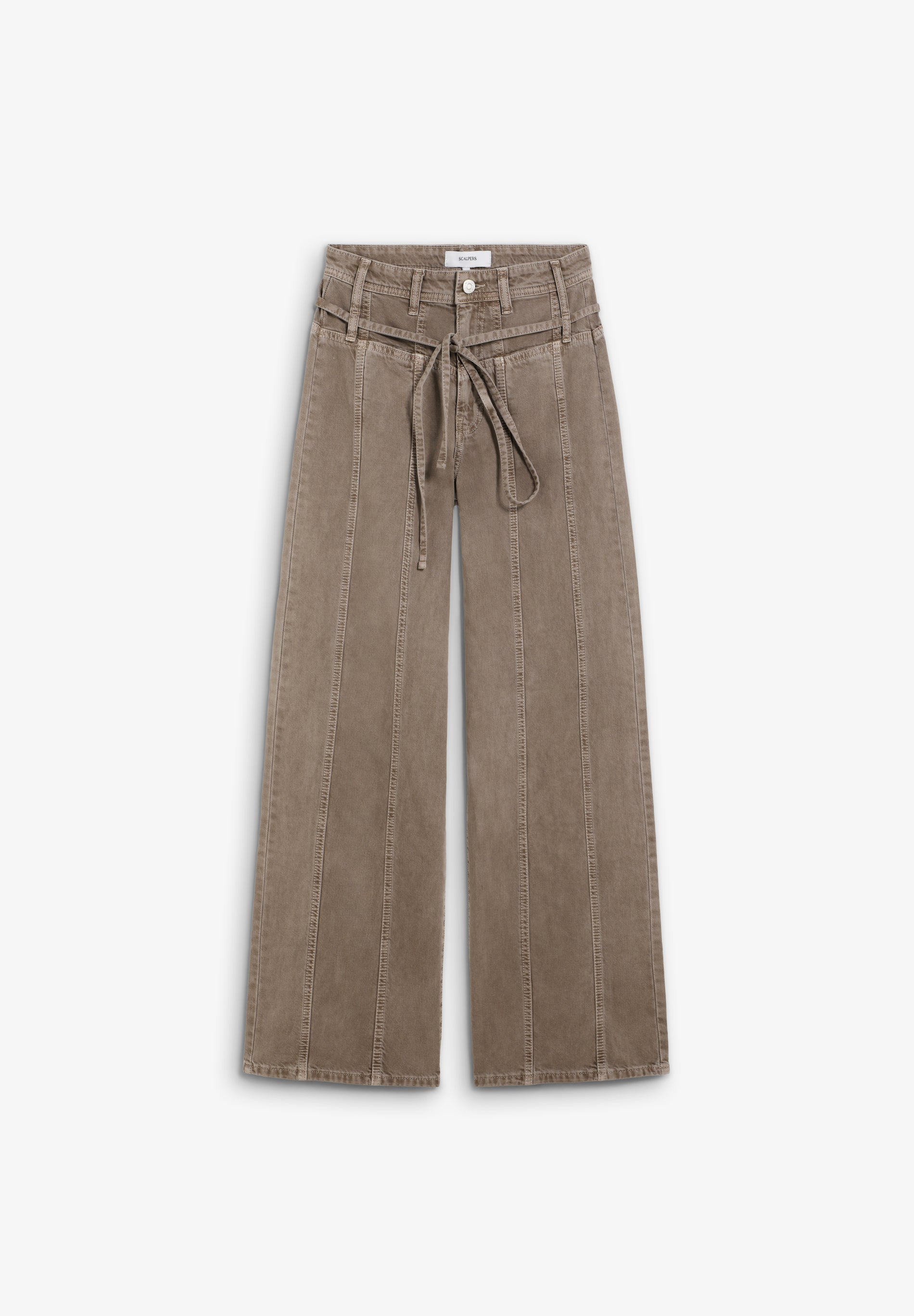 SCSEAMSBELT DENIM PANT