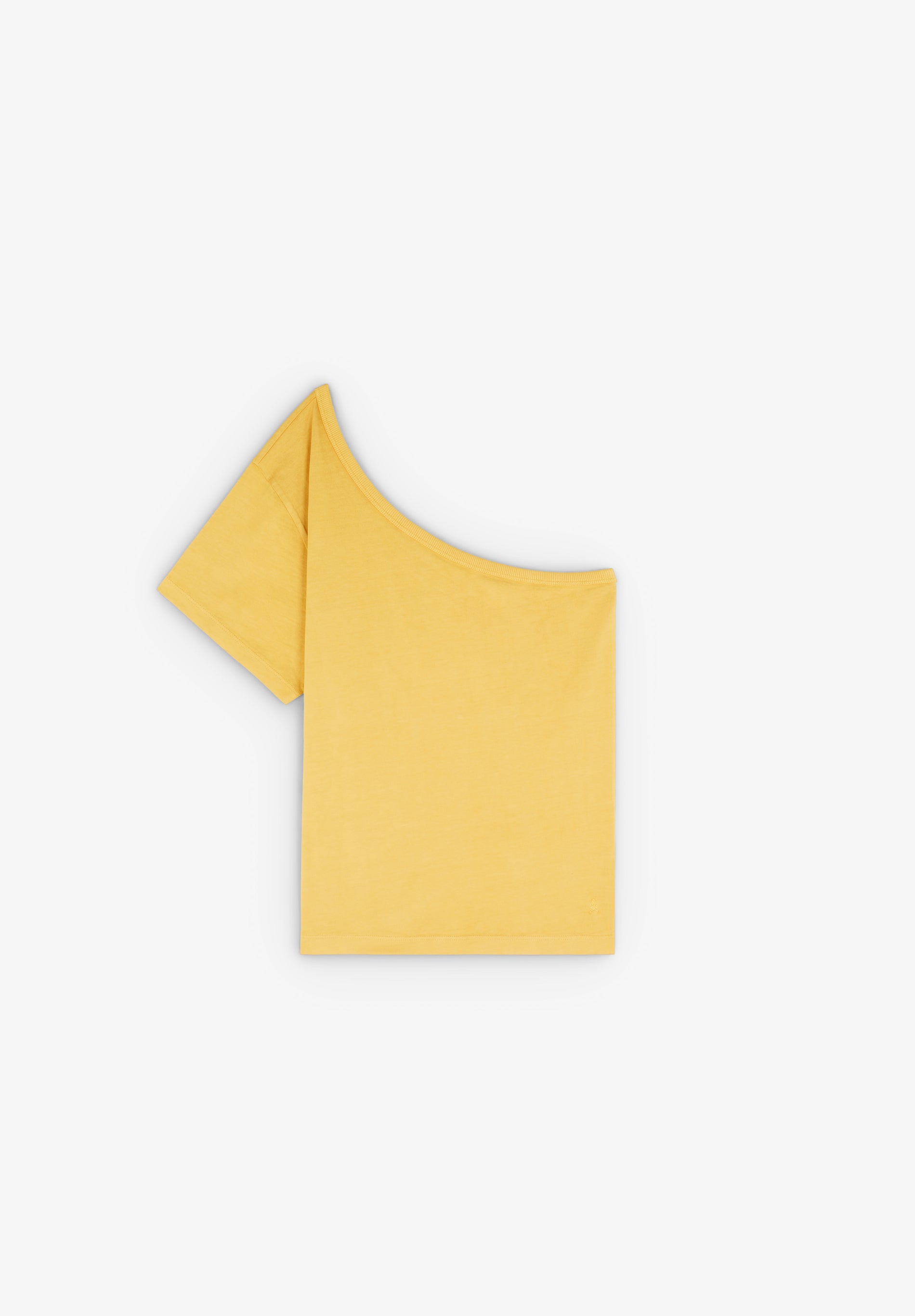 CAMISETA ASIMÉTRICA ALGODÓN