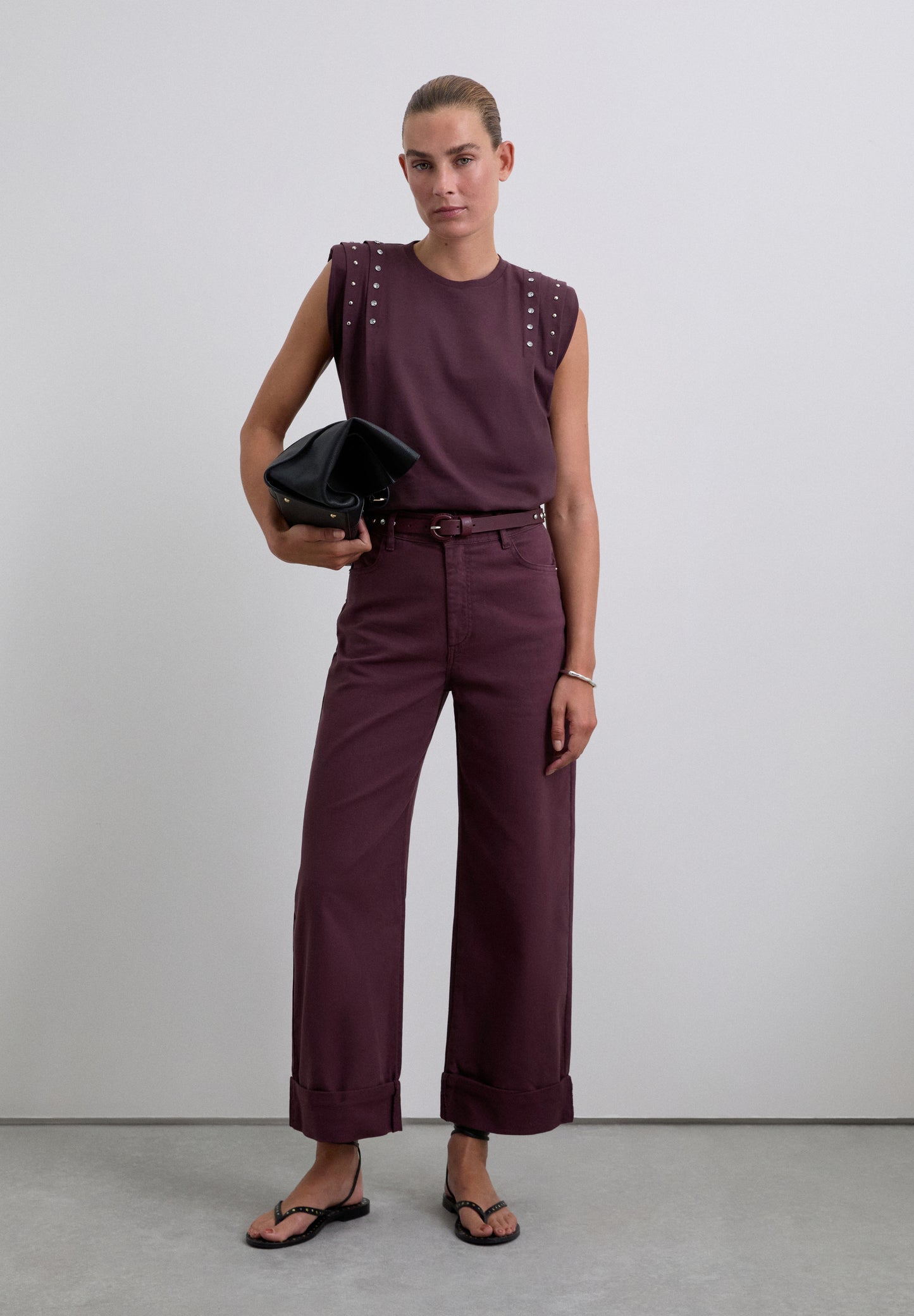 PANTALÓN DENIM CULOTTE