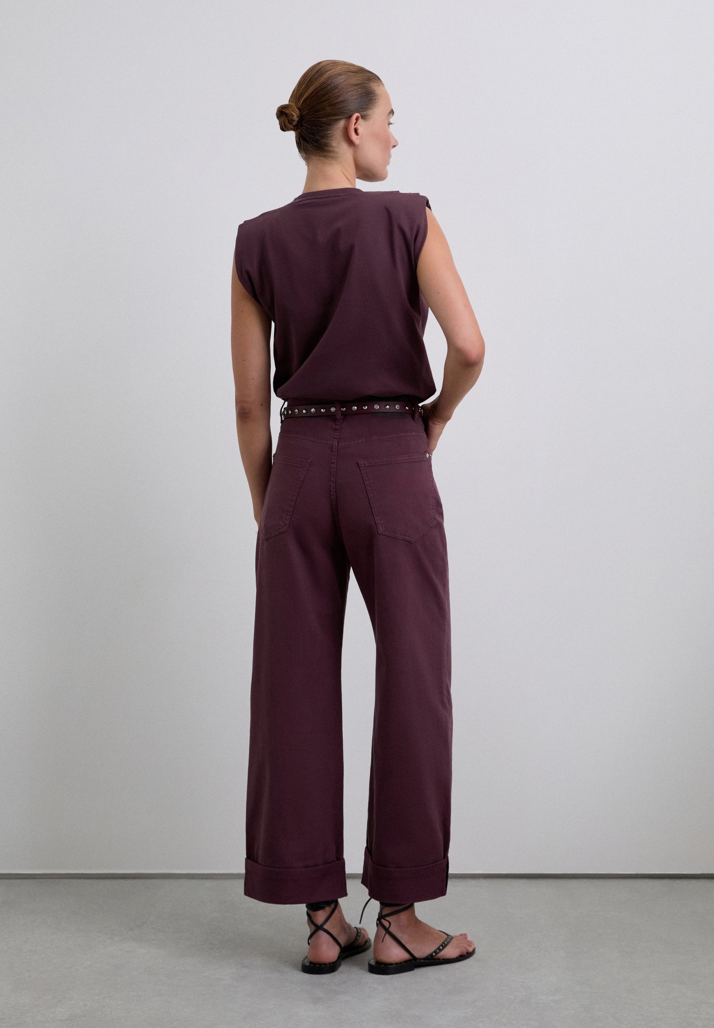 PANTALÓN DENIM CULOTTE