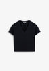 SCPLAINSKULLV TEE