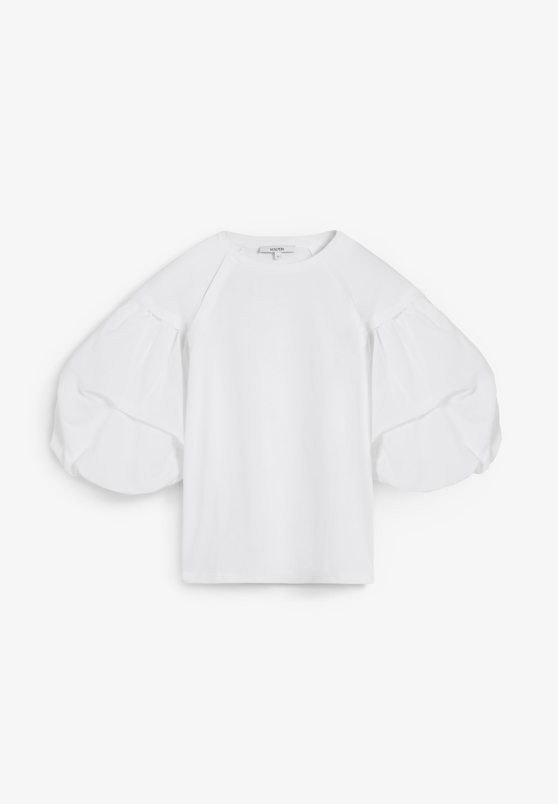 CAMISETA MANGA ABULLONADA