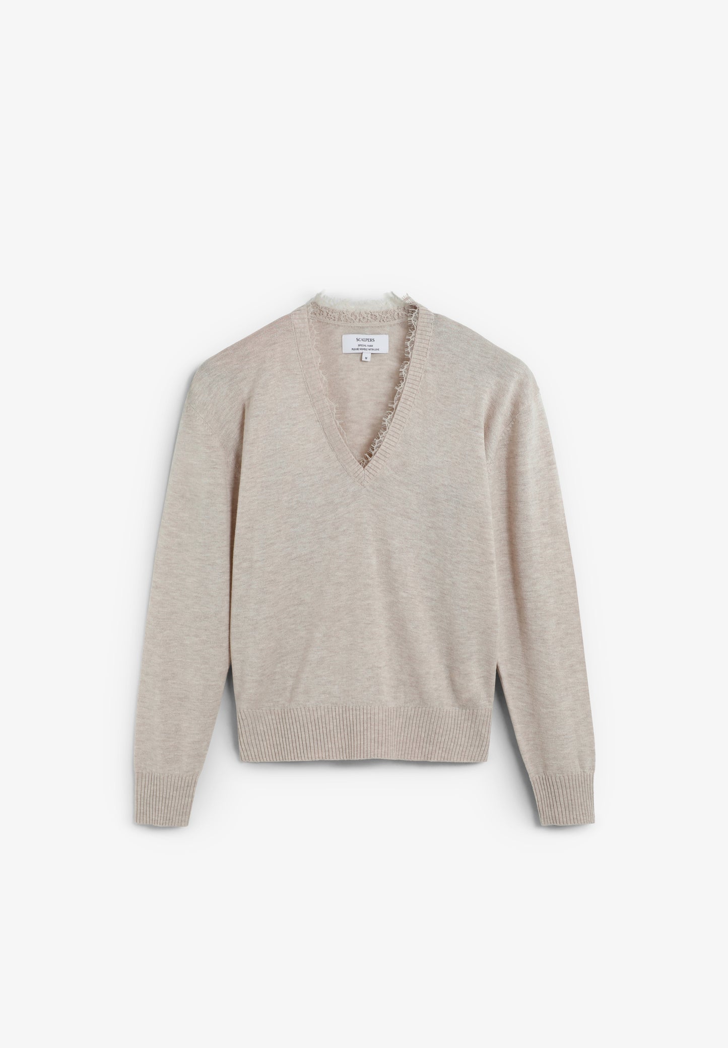 JERSEY ESCOTE V ENCAJE