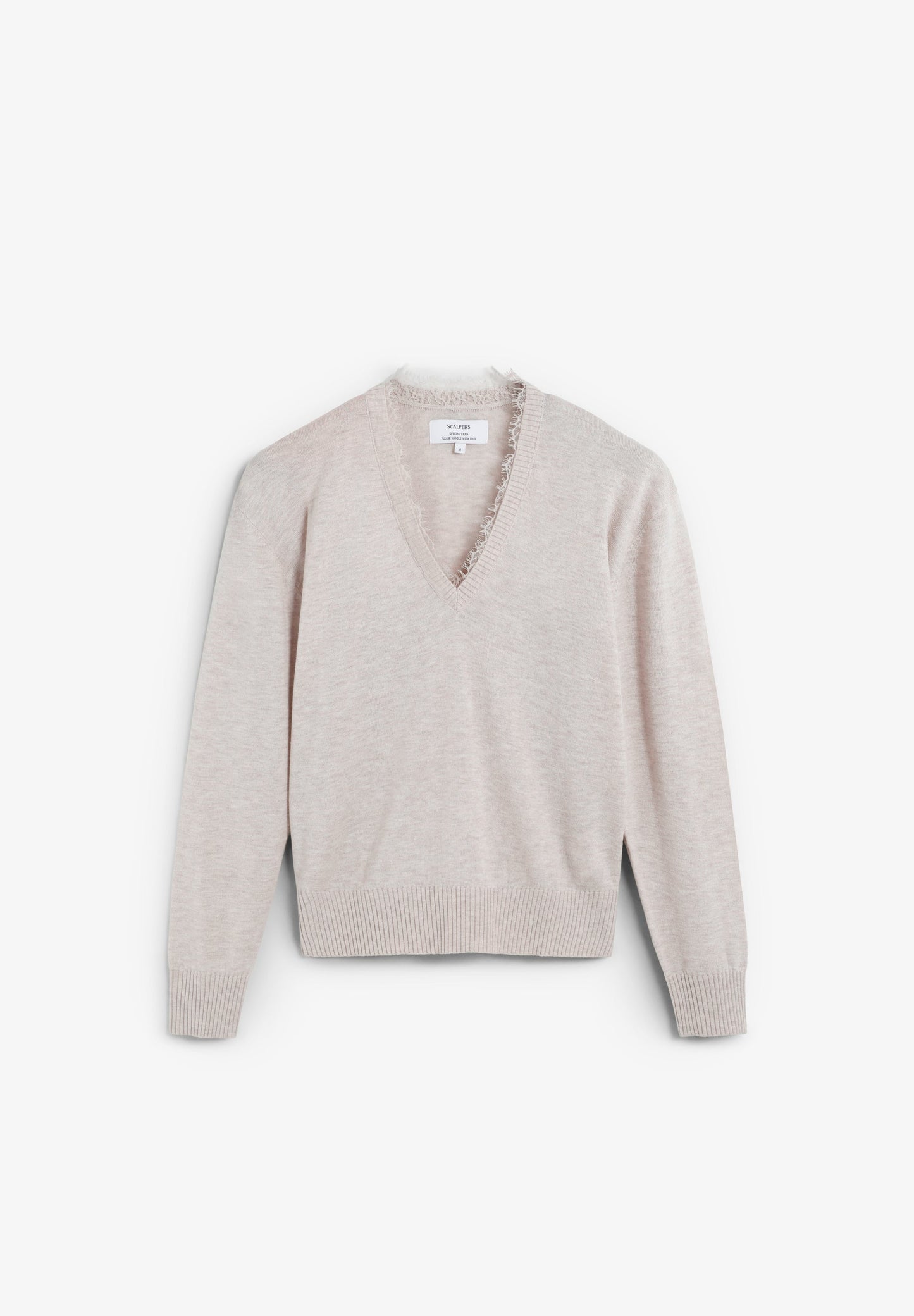 JERSEY ESCOTE V ENCAJE