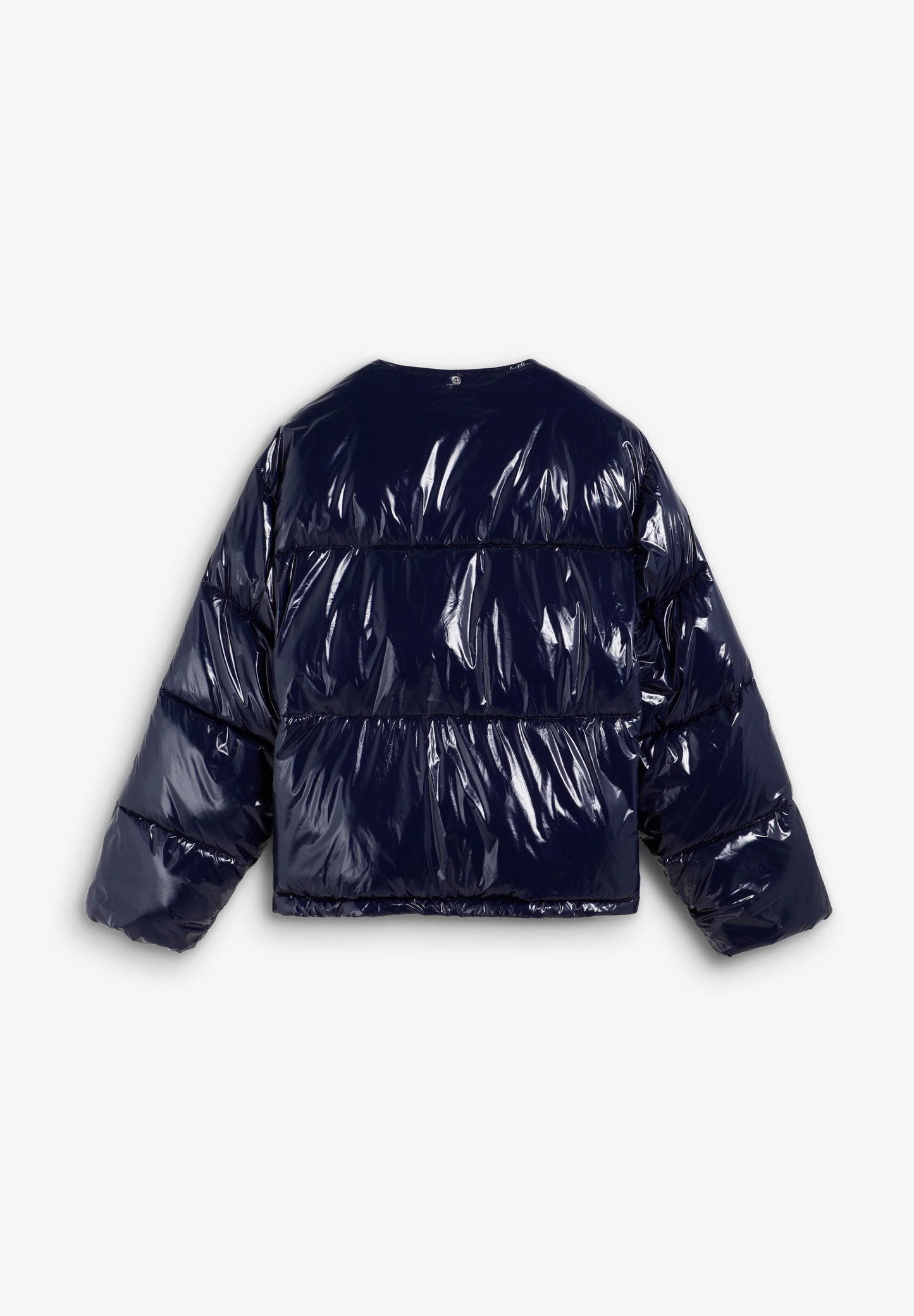 SCSHINNY COLAR PUFFER JACKET