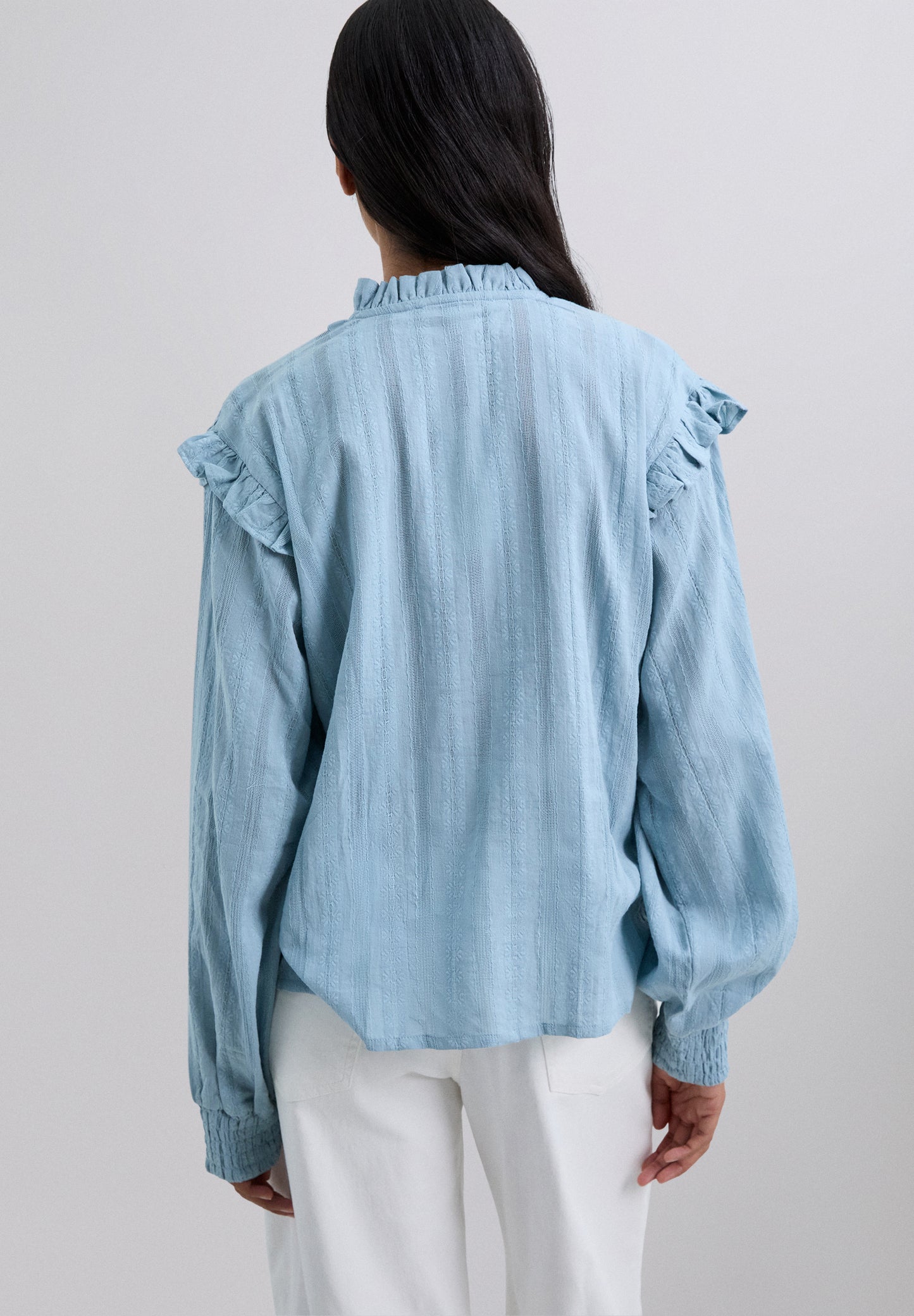 SCSMOCKRUFFLE SHIRT