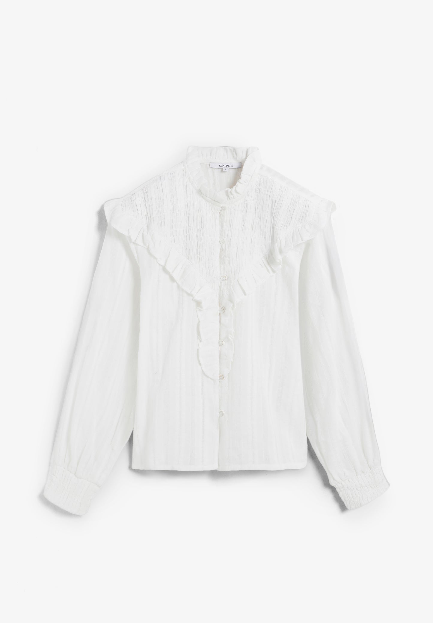 SCSMOCKRUFFLE SHIRT