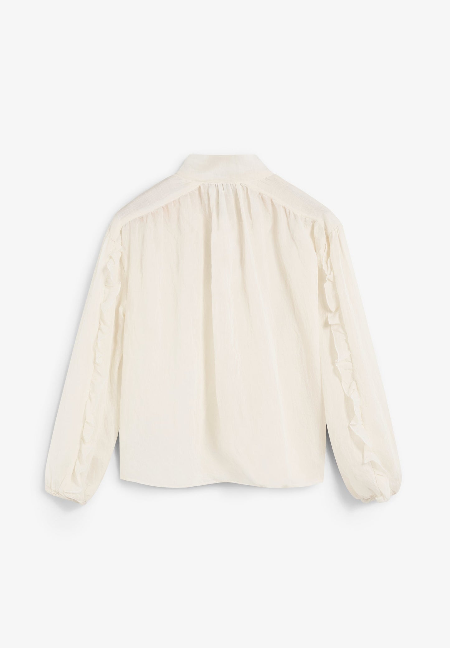 BLUSA DETALLE LAZO FRUNCES