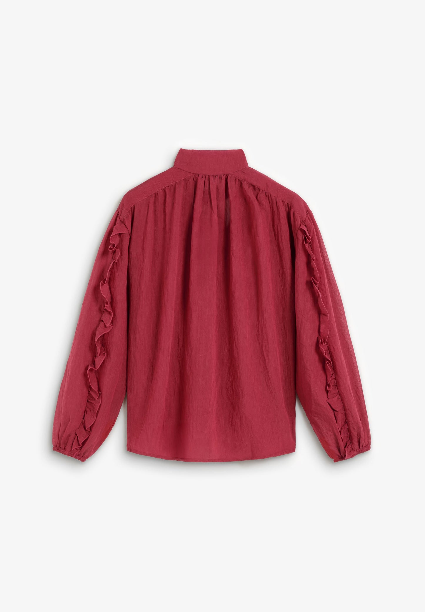 BLUSA DETALLE LAZO FRUNCES