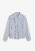 SCSTRIPESFRILL SHIRT
