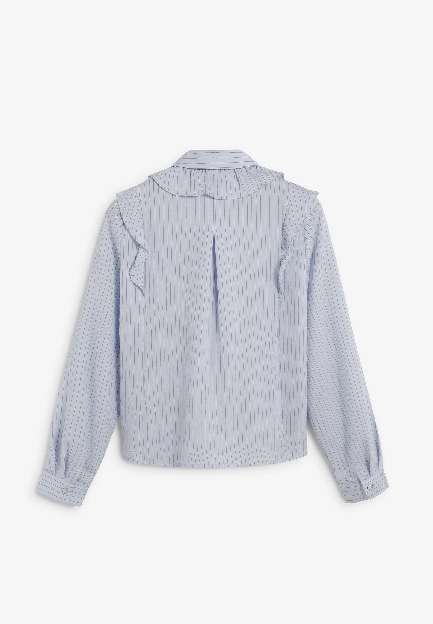 SCSTRIPESFRILL SHIRT