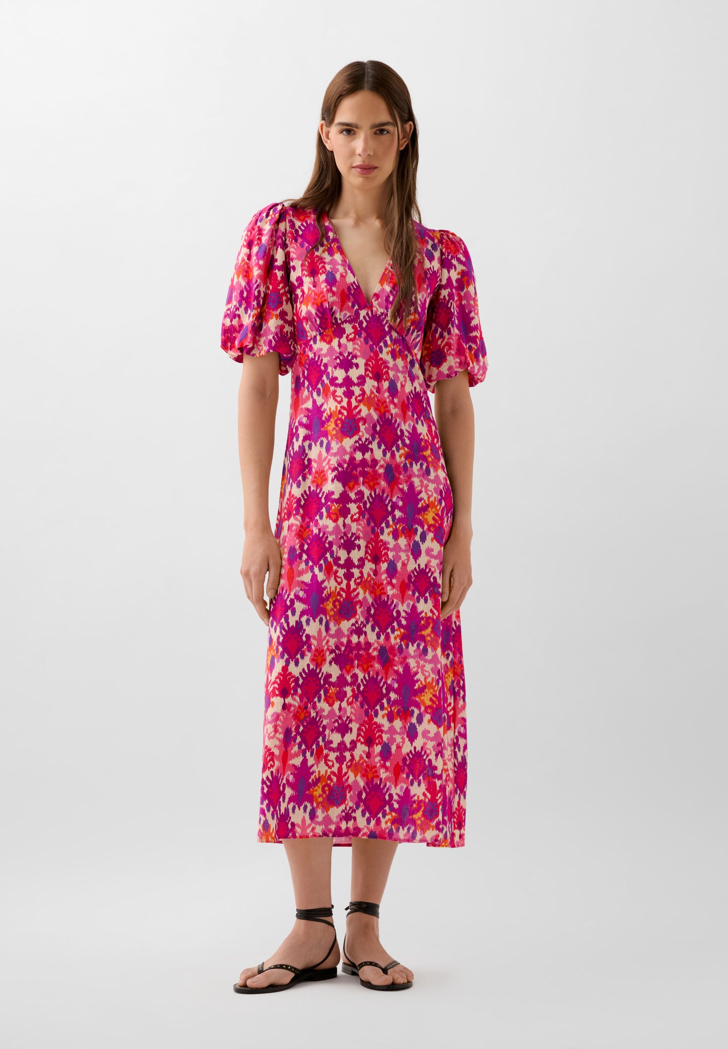 VESTIDO MIDI ÉTNICO