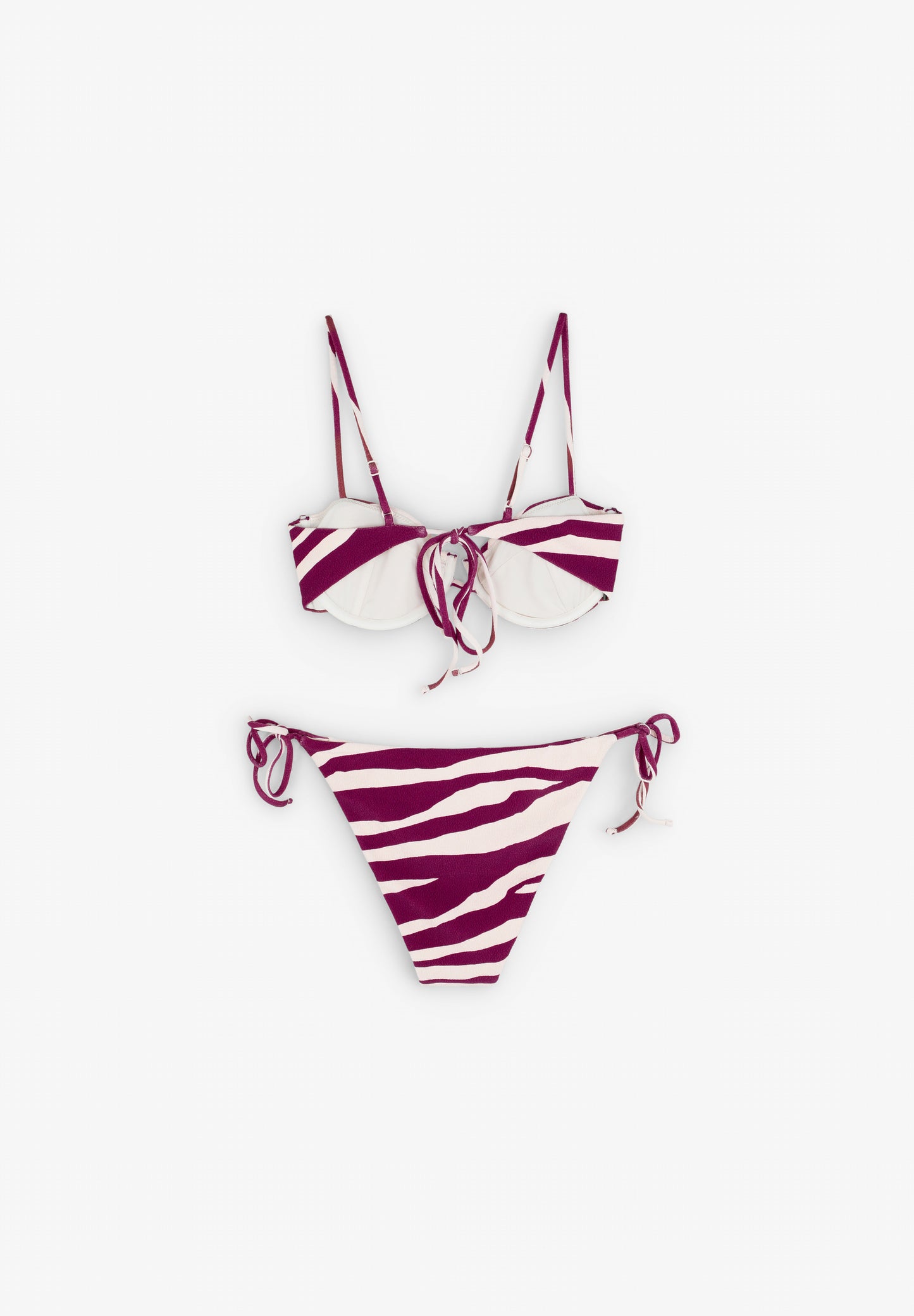 BRAGUITA BIKINI BALCONETTE CEBRA | ROBIN X SCALPERS