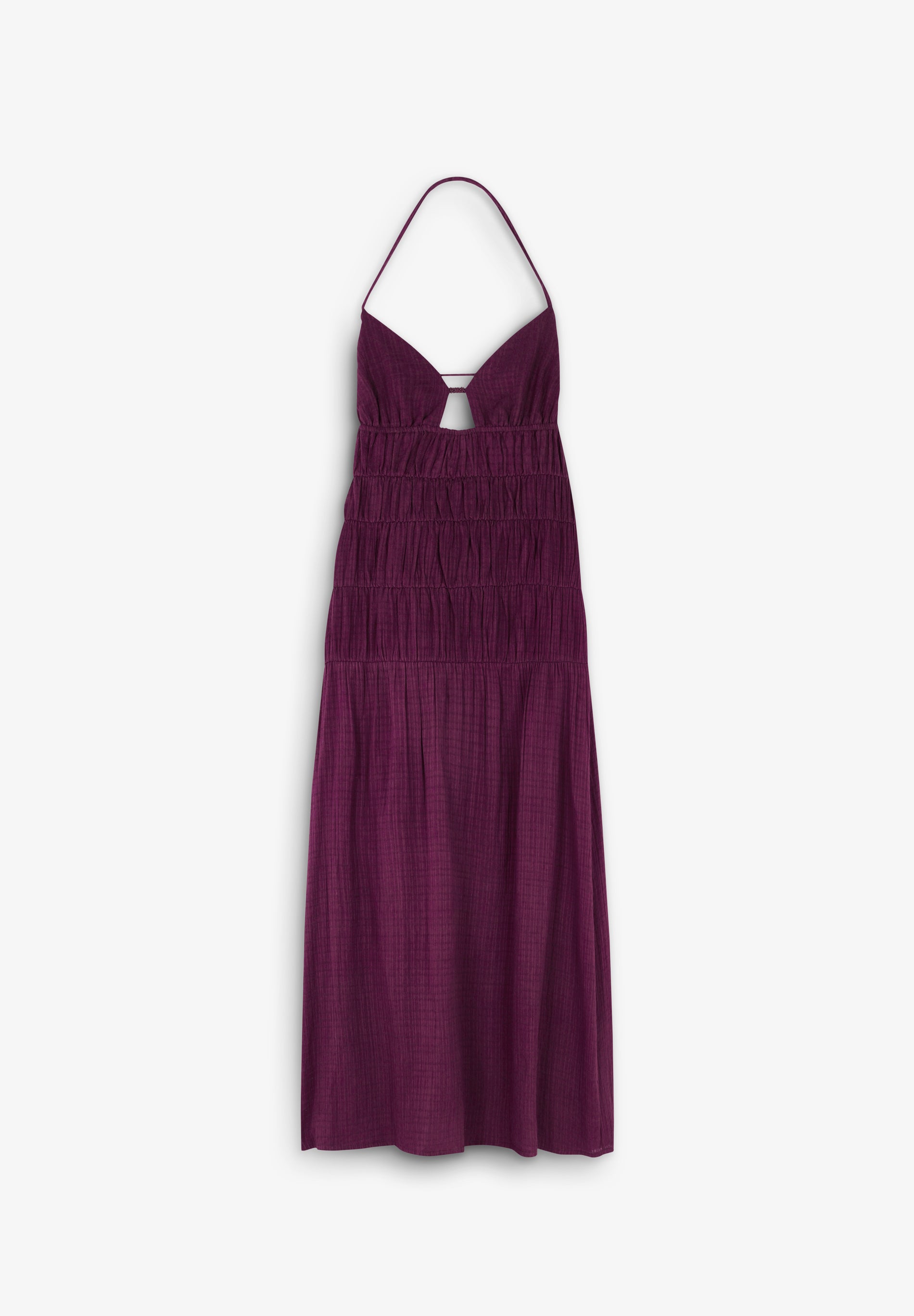 VESTIDO MIDI FLUIDO