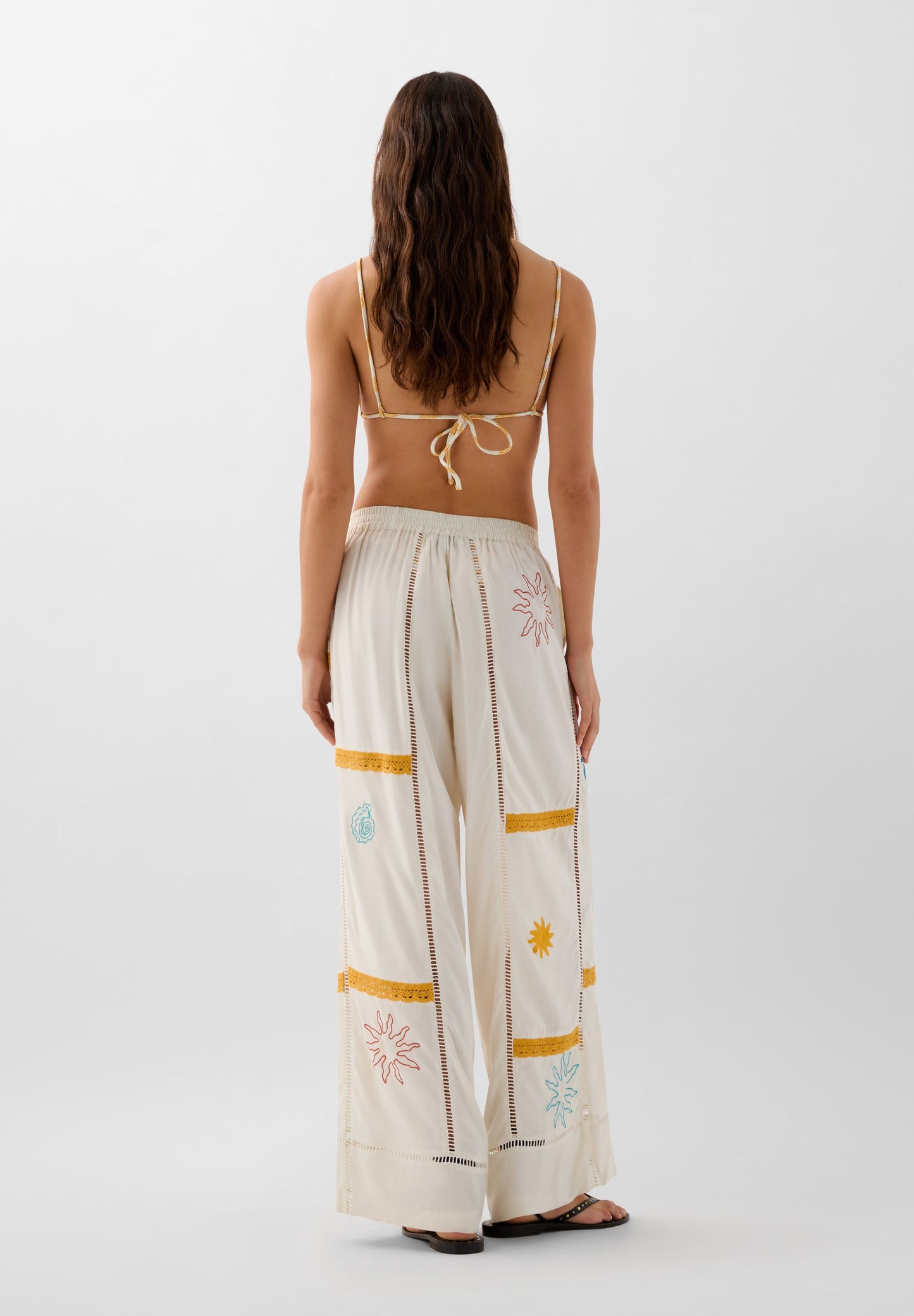 PANTALON RELAXED BORDADO | ROBIN X SCALPERS