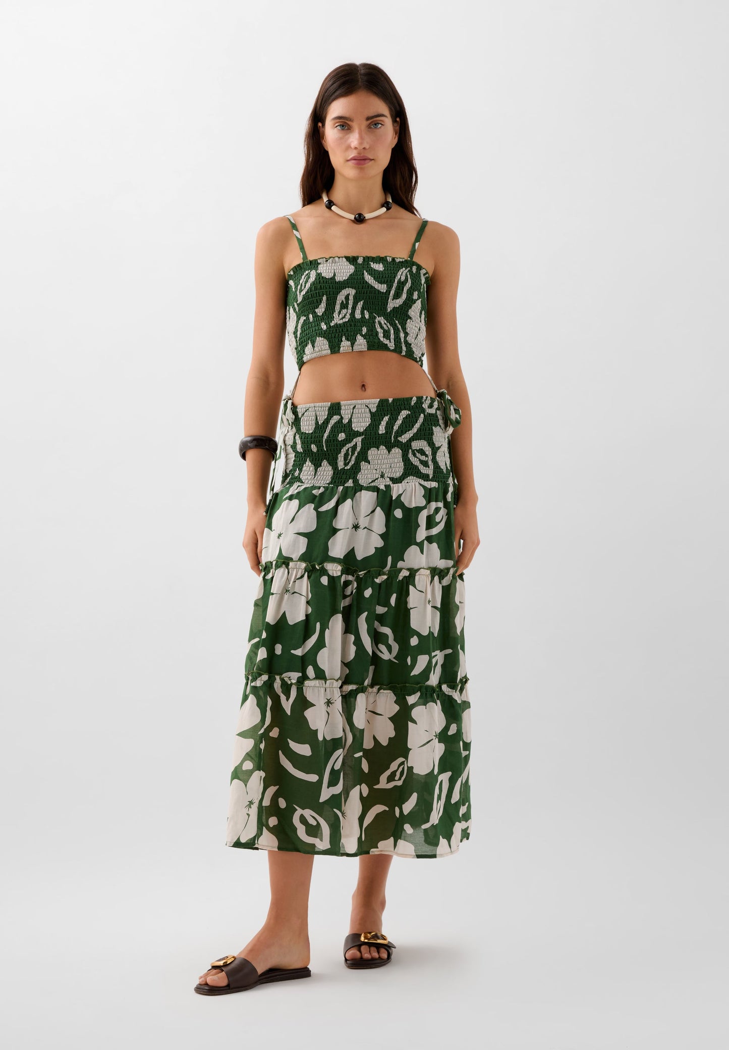 VESTIDO ESTAMPADO FLORES