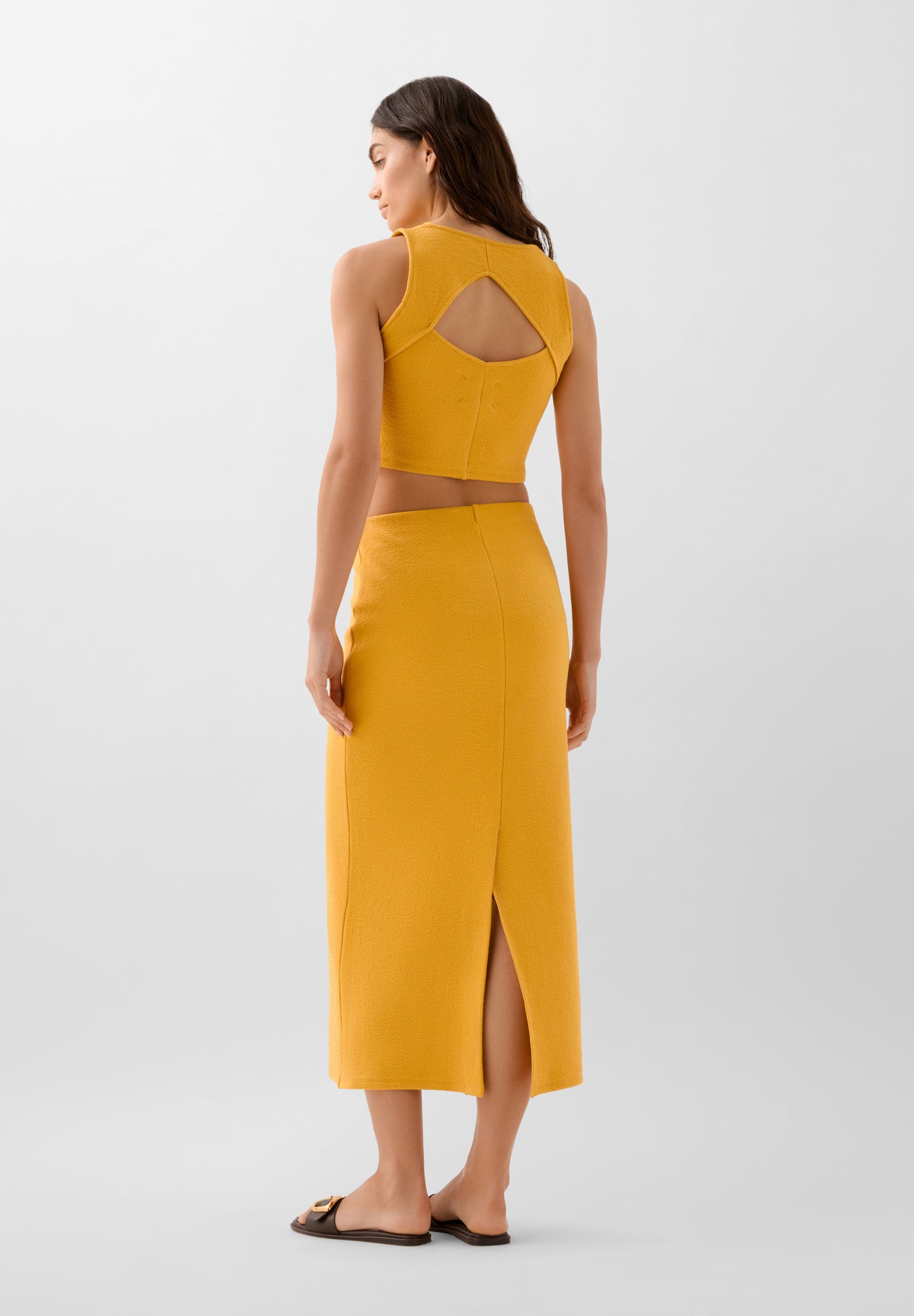 FALDA MIDI ABERTURA