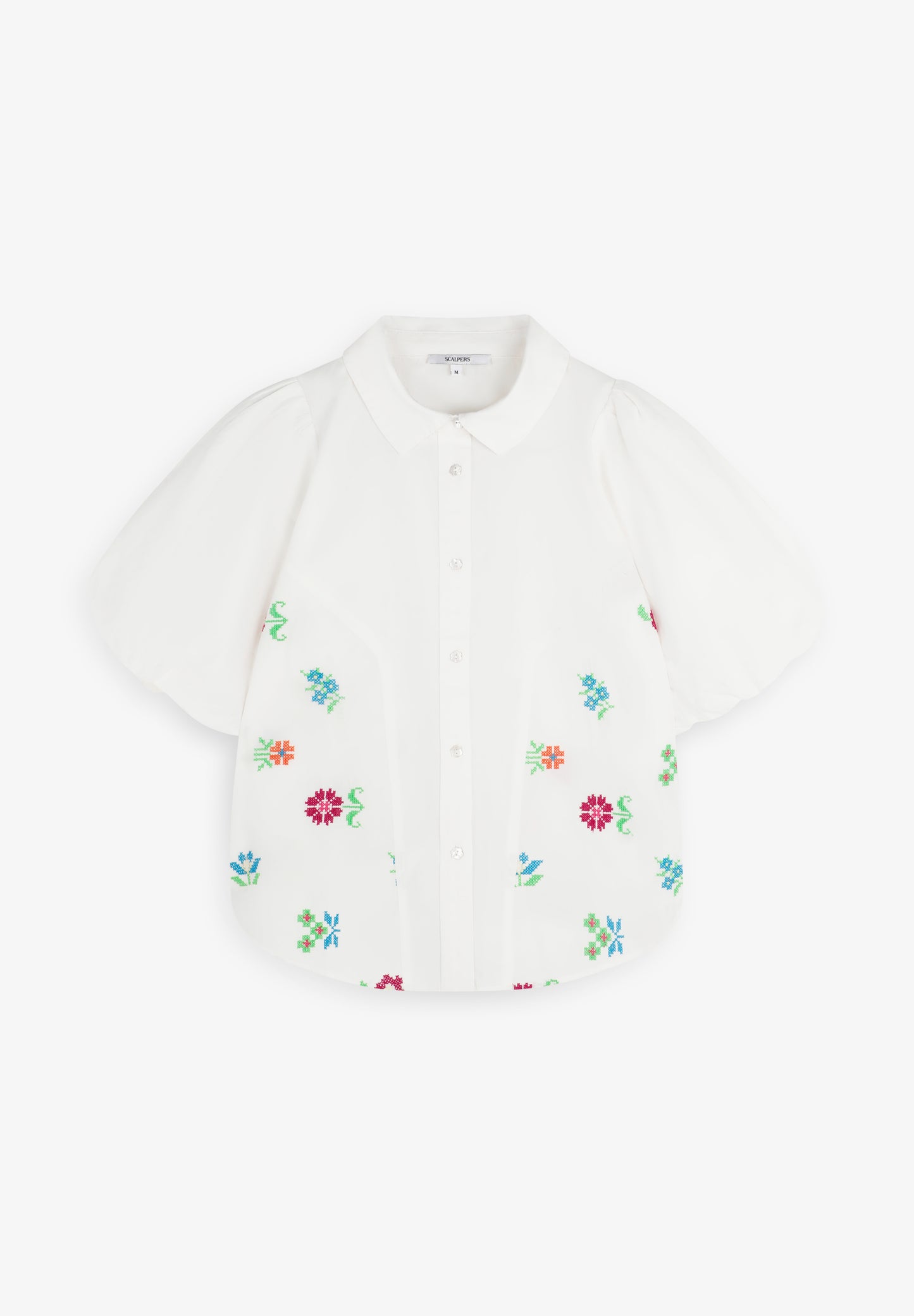 CAMISA ALGODÓN DETALLES BORDADOS