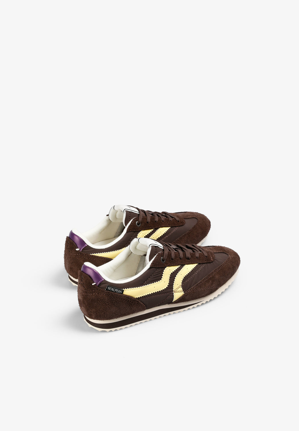 ZAPATILLA DE ANTE CONTRASTE - Scalpers