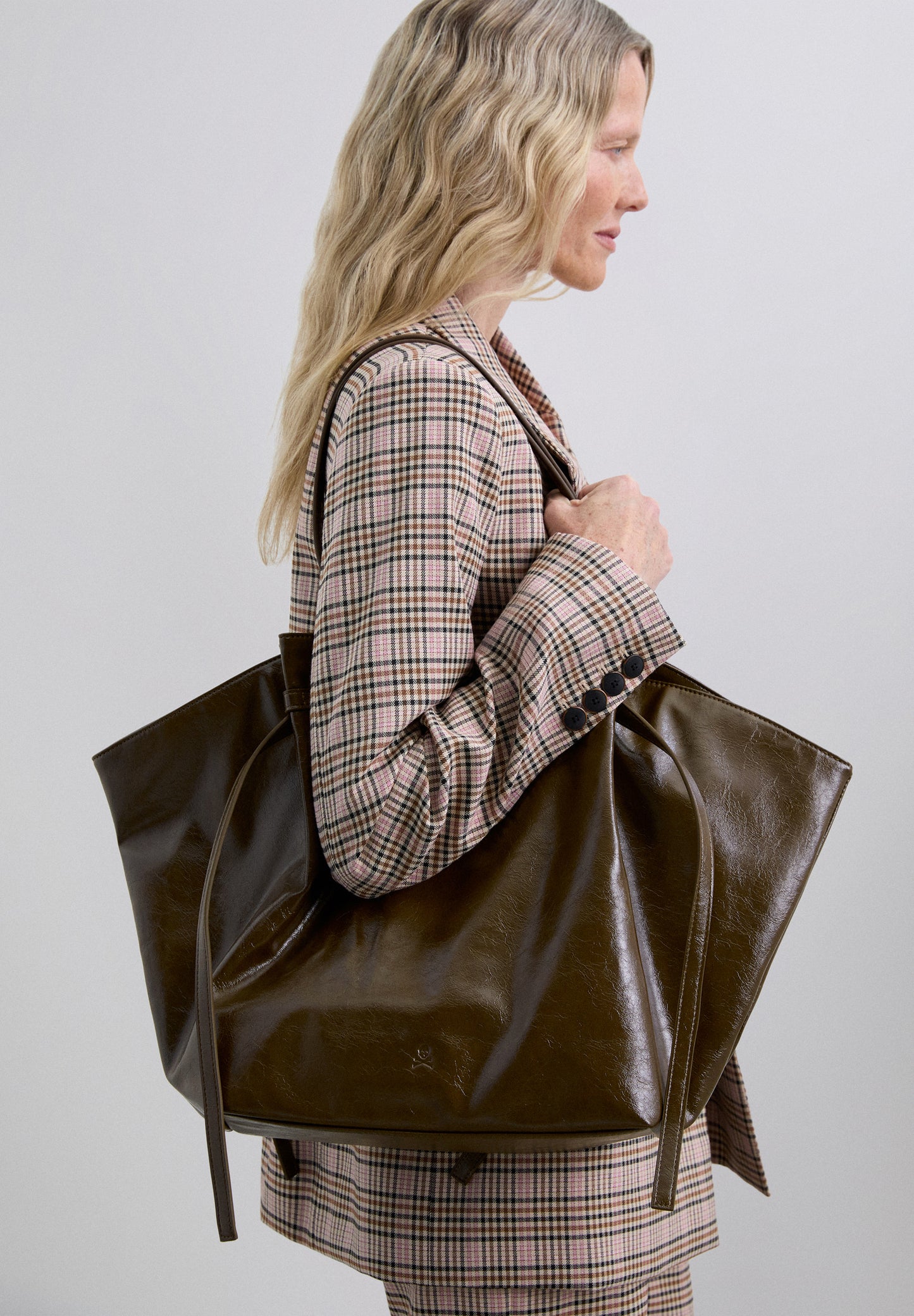 BOLSO SHOPPER TIRAS