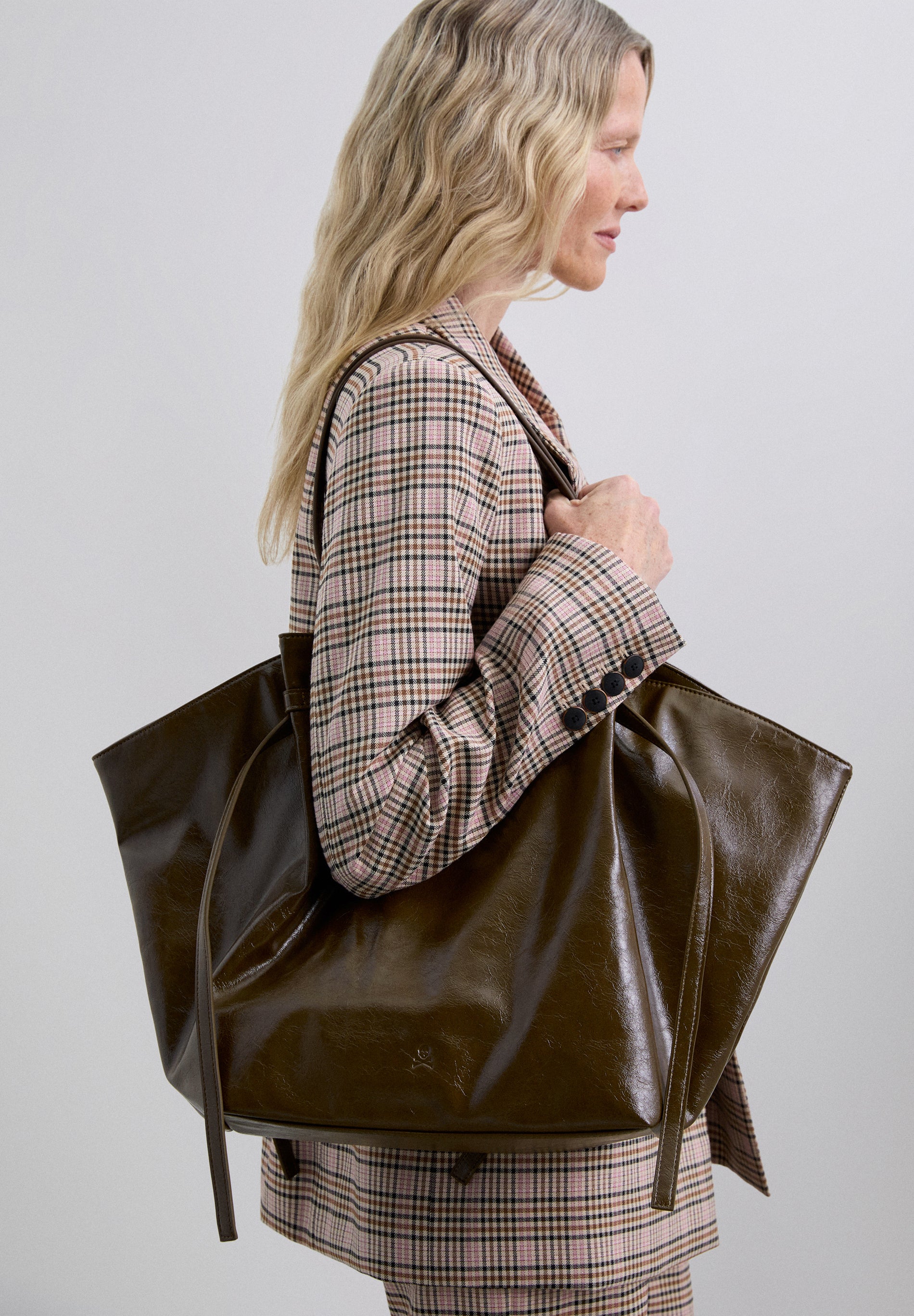 BOLSO SHOPPER TIRAS