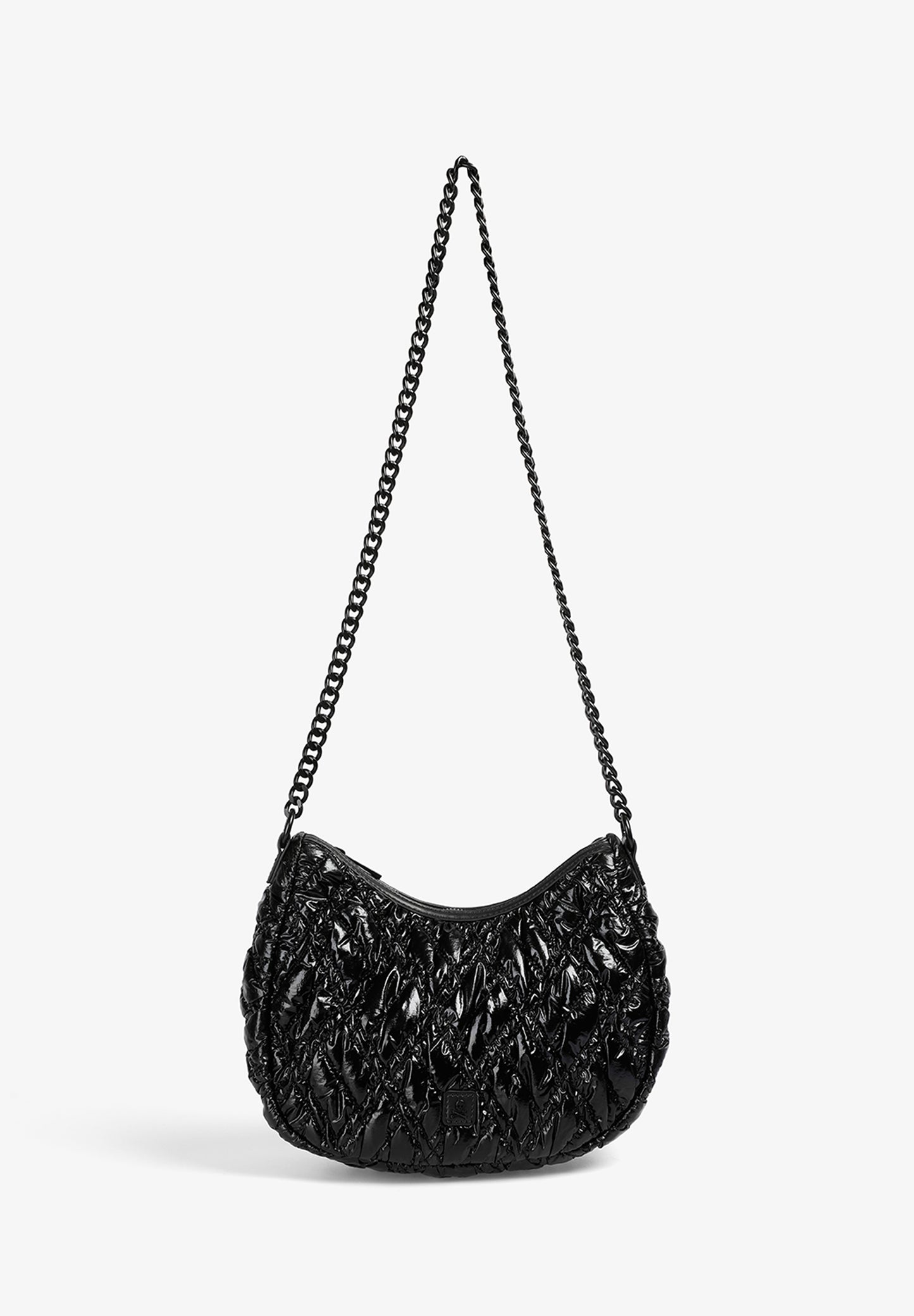 SCNYQUILTEDMOON BAG