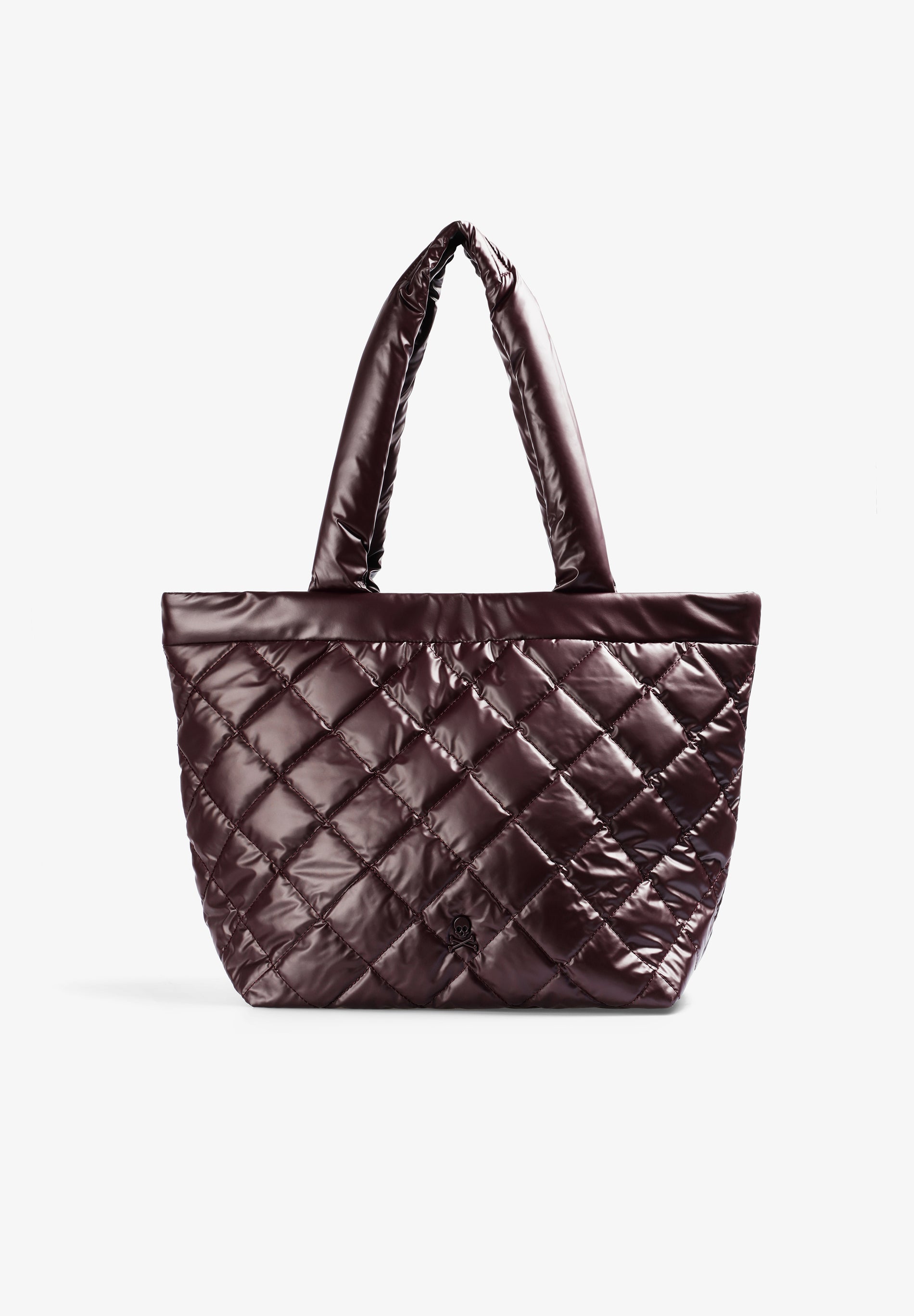 BOLSO SHOPPER ACOLCHADO CALAVERA