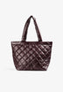 BOLSO SHOPPER ACOLCHADO CALAVERA