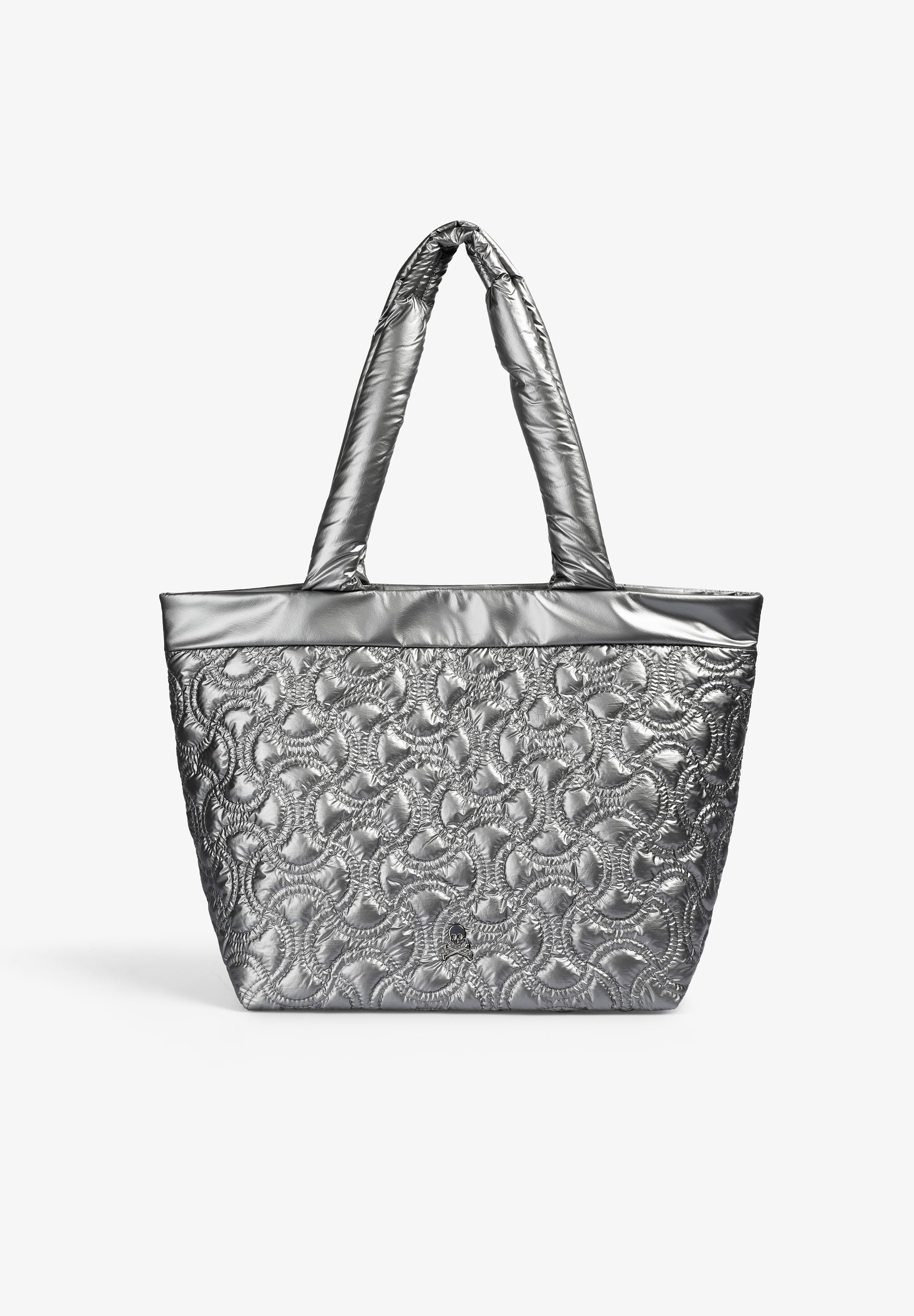 BOLSO SHOPPER ACOLCHADO CALAVERA - Scalpers