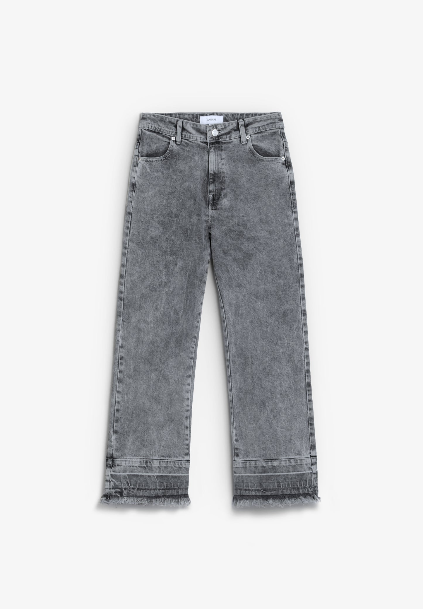 JEANS EFECTO LAVADO DESFLECADOS
