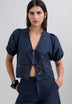 BLUSA BORDADA LAZOS