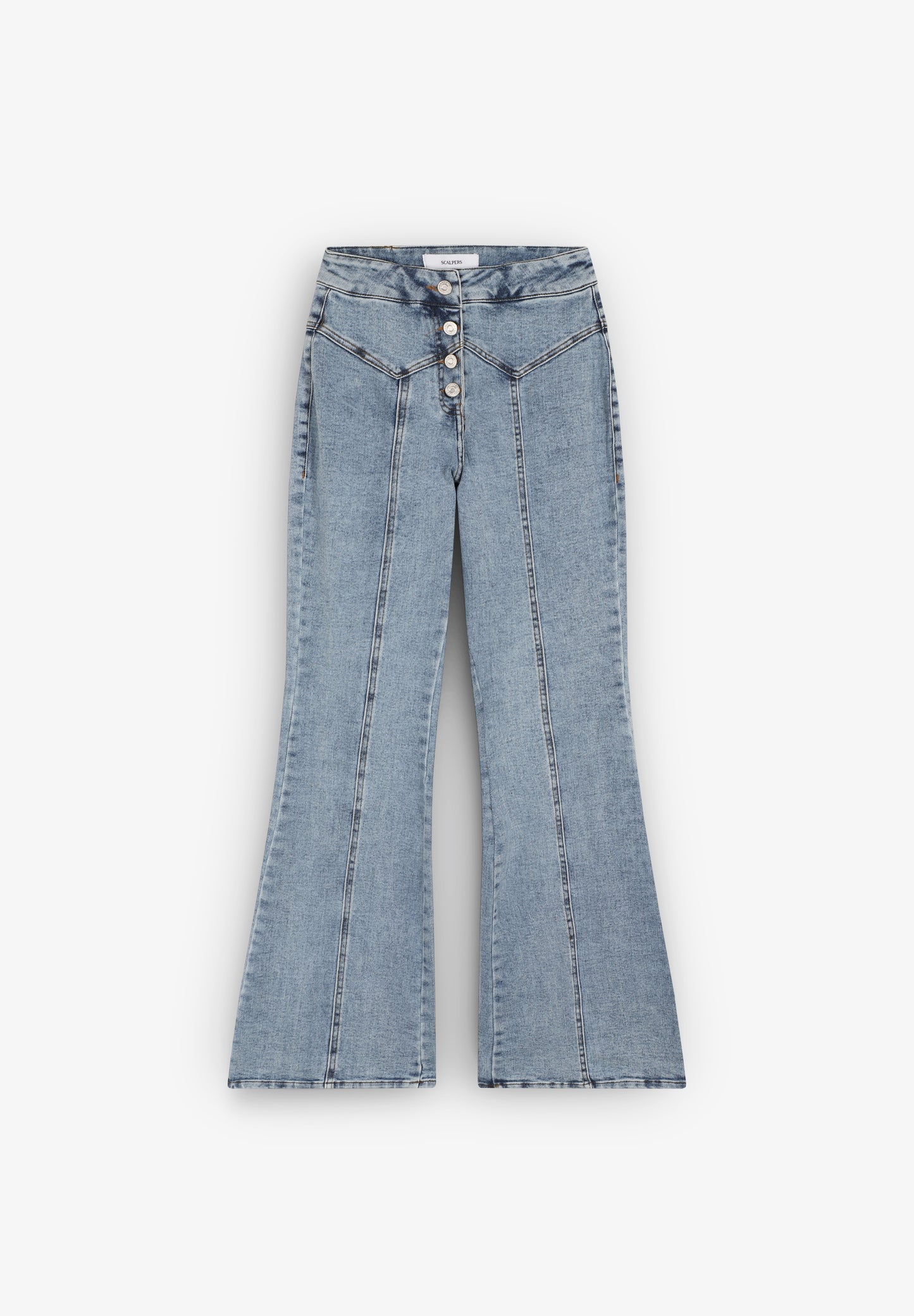 JEANS BOOTCUT BOTONES