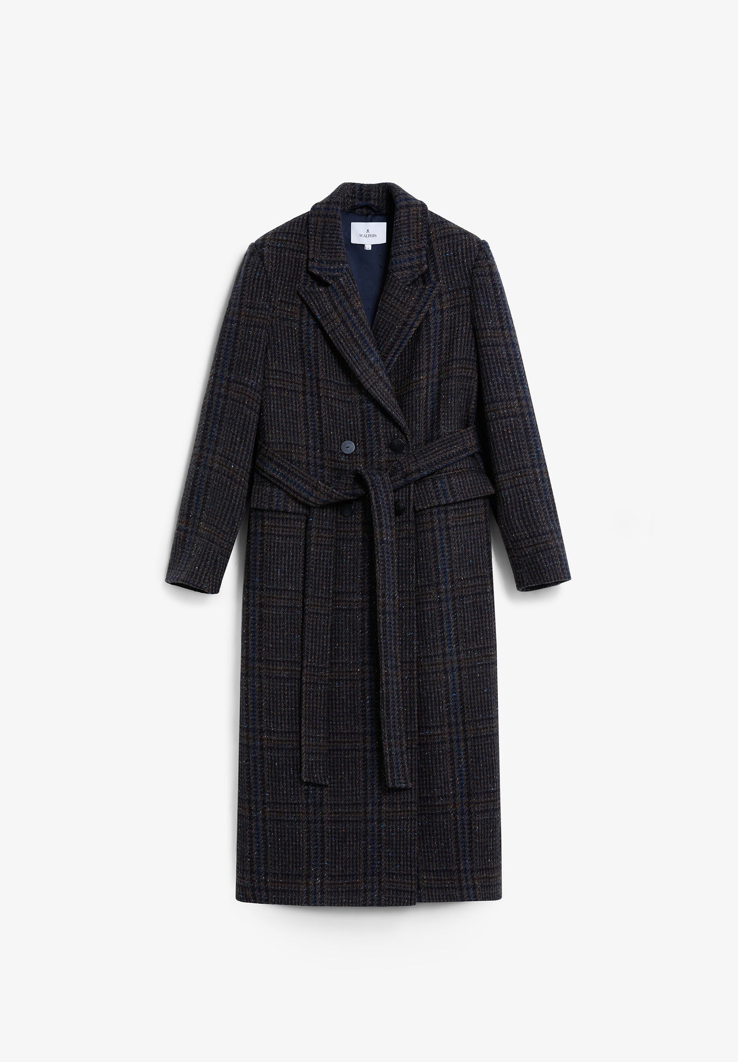 SCBLUECHECK COAT