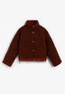SCCHECKSHORTPUFFER JACKET