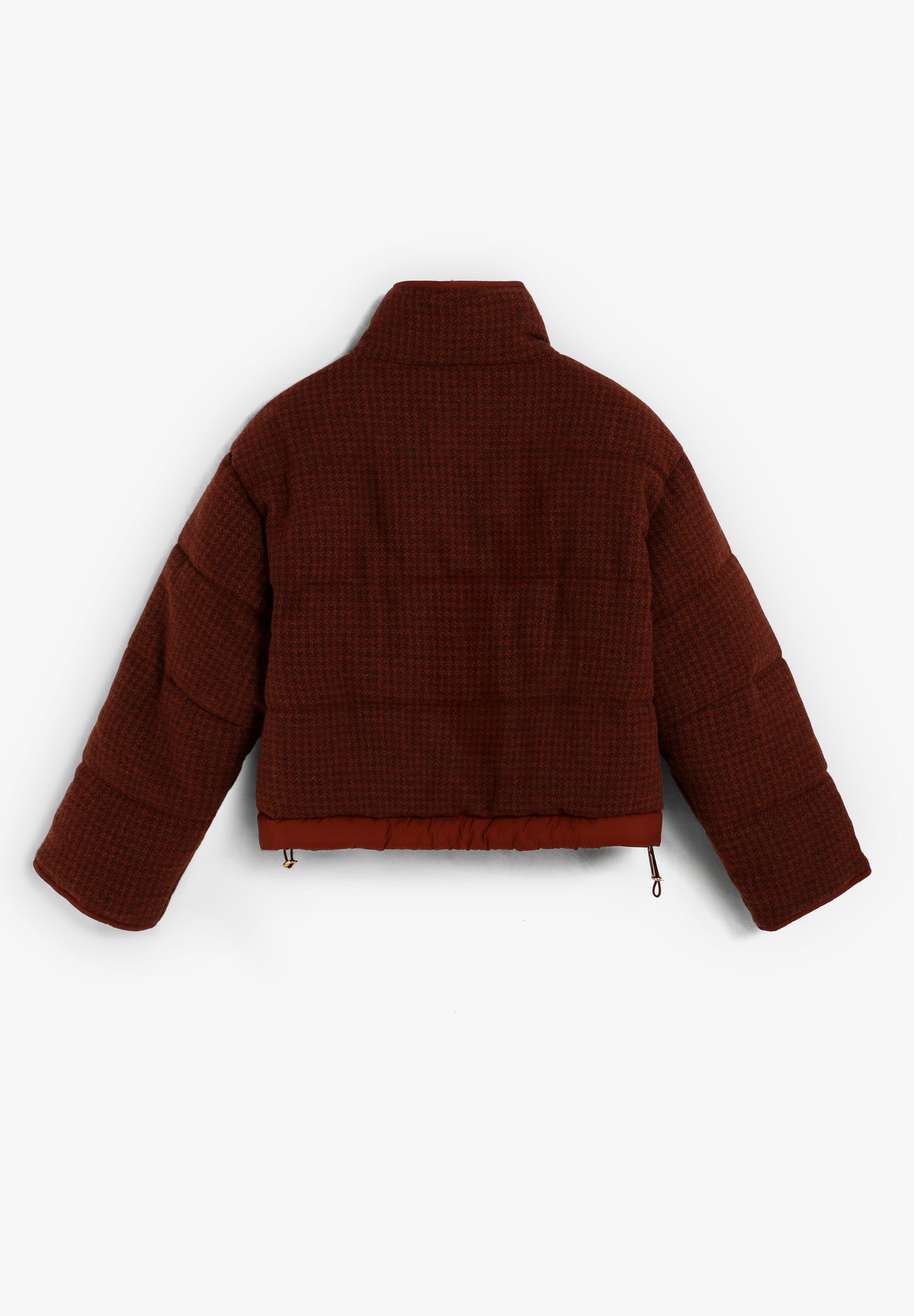 SCCHECKSHORTPUFFER JACKET