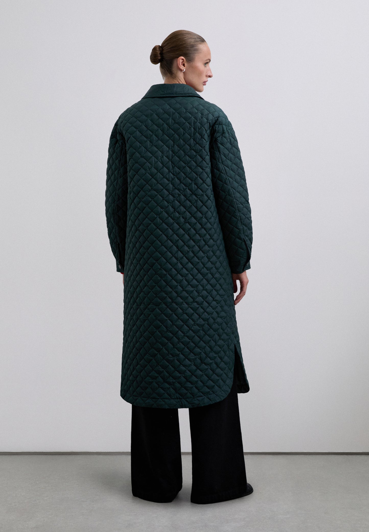 ABRIGO LARGO PUFFER IMPERMEABLE
