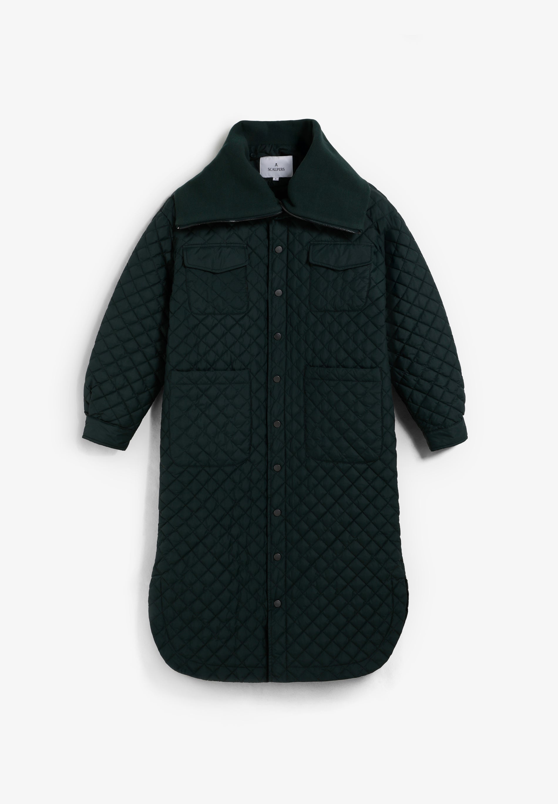 ABRIGO LARGO PUFFER IMPERMEABLE