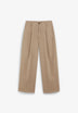 SCPLEATEDWIDECHINO PANT