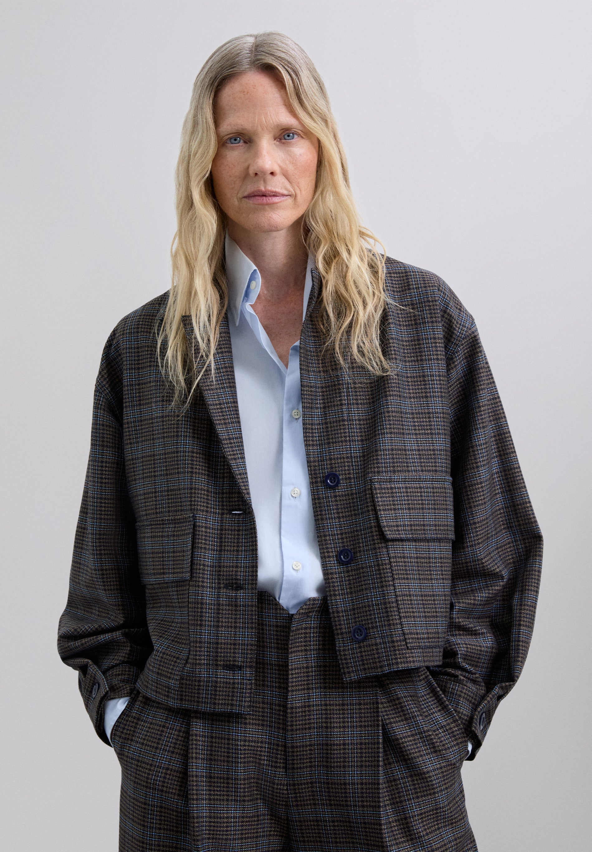 CHAQUETA CUADROS